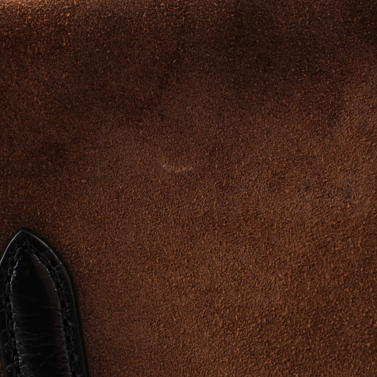 Flip Tote Leather with Suede Small - Deep Luxury