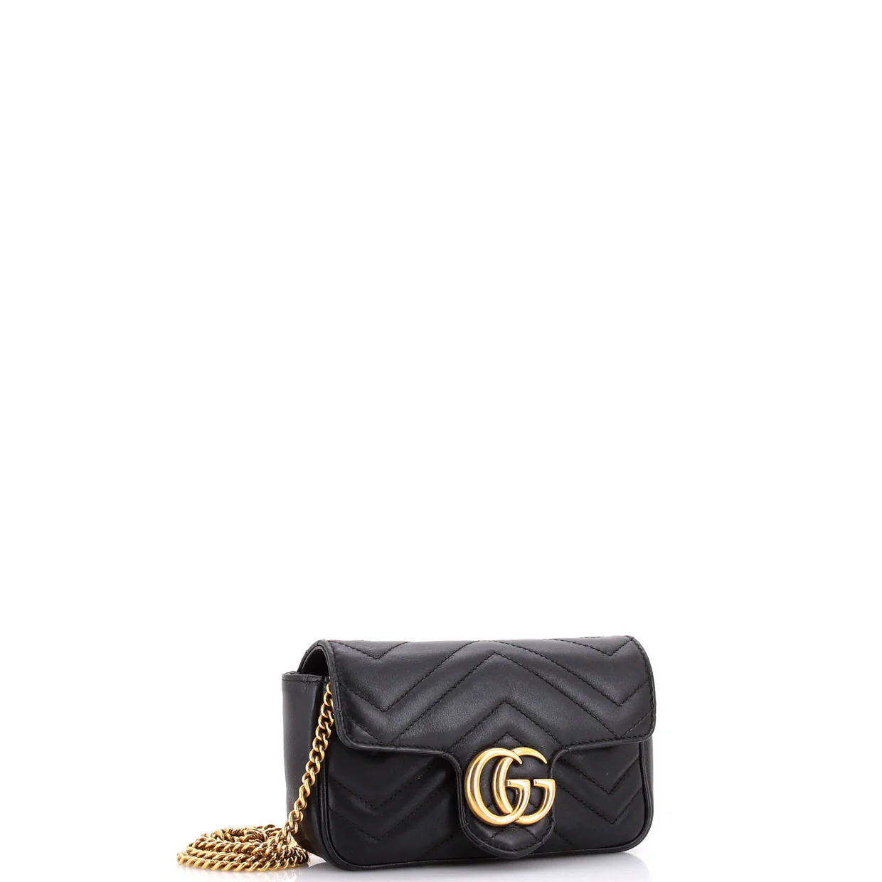 GG Marmont Flap Bag Matelasse Leather Super Mini - Deep Luxury