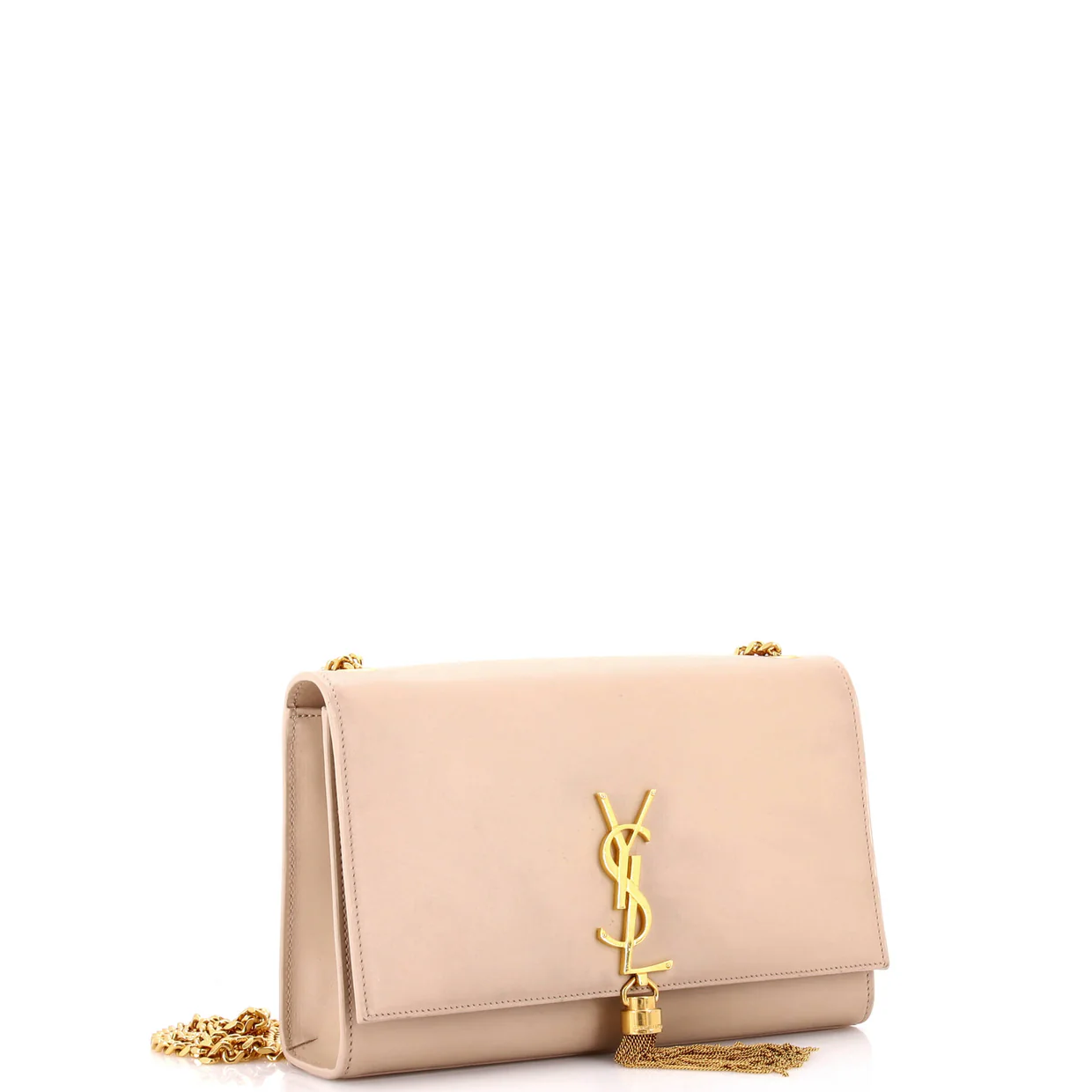 Classic Monogram Tassel Crossbody Bag Leather Medium - Deep Luxury