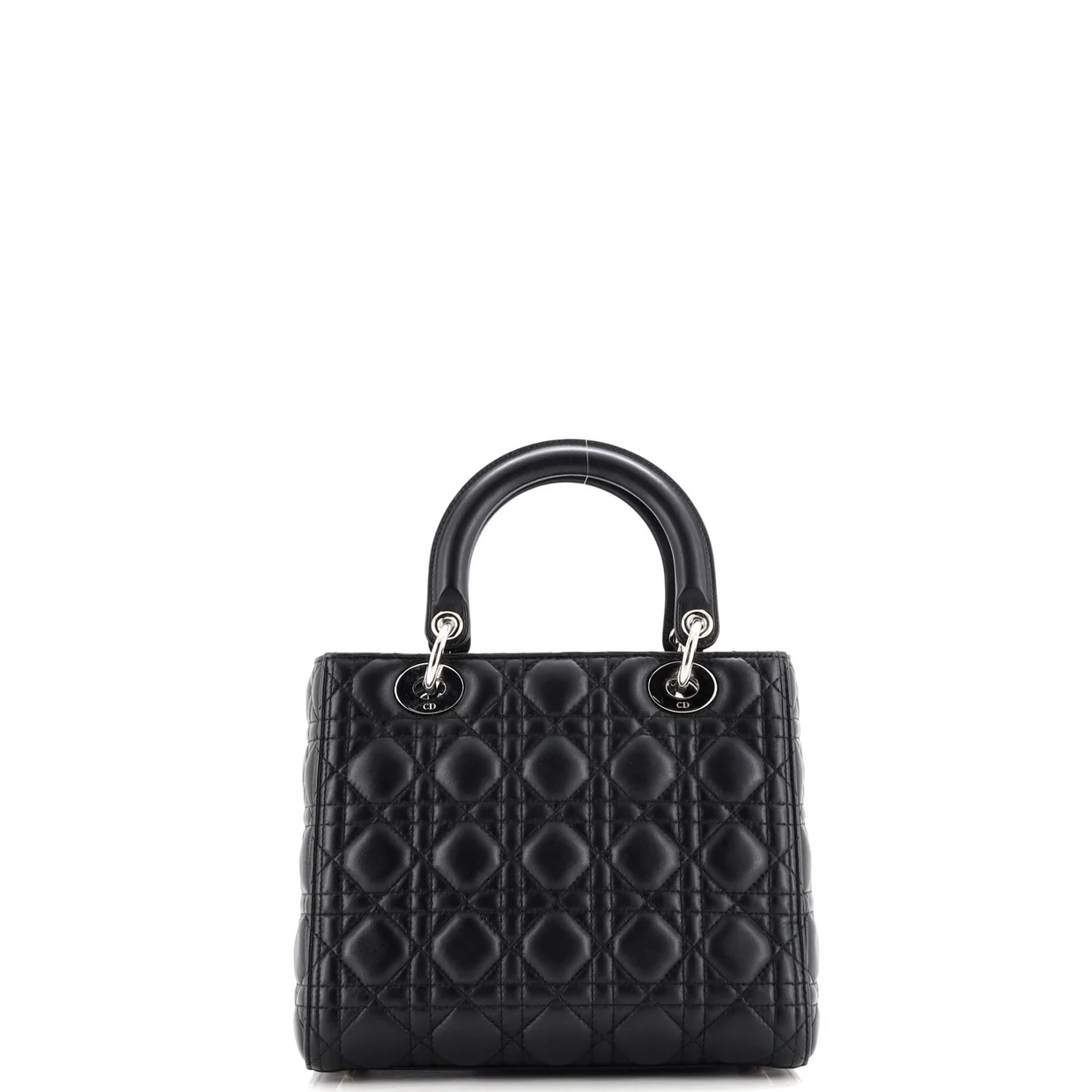 Lady Dior Bag Cannage Quilt Lambskin Medium - Deep Luxury