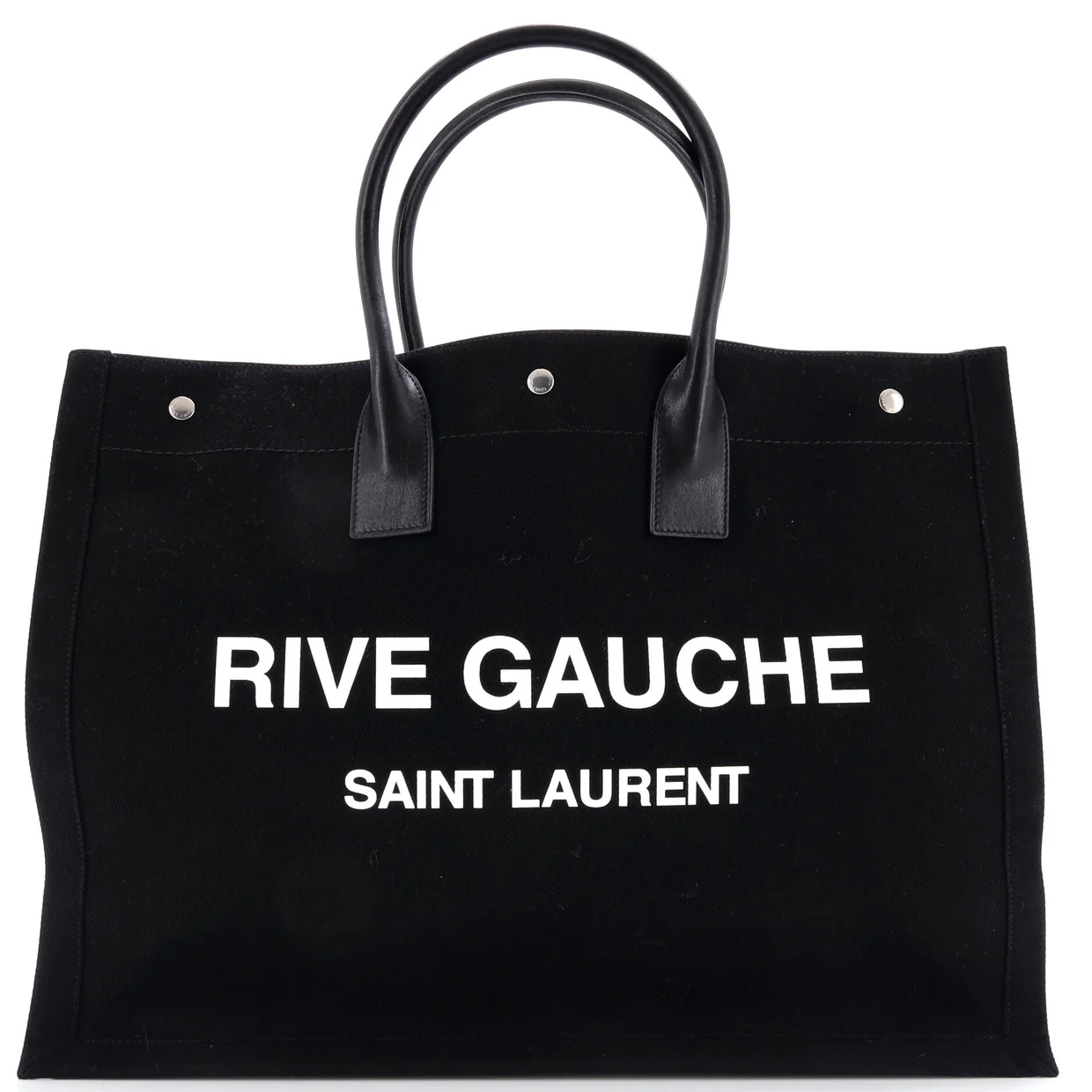 Rive Gauche Shopper Tote Canvas Large - Deep Luxury