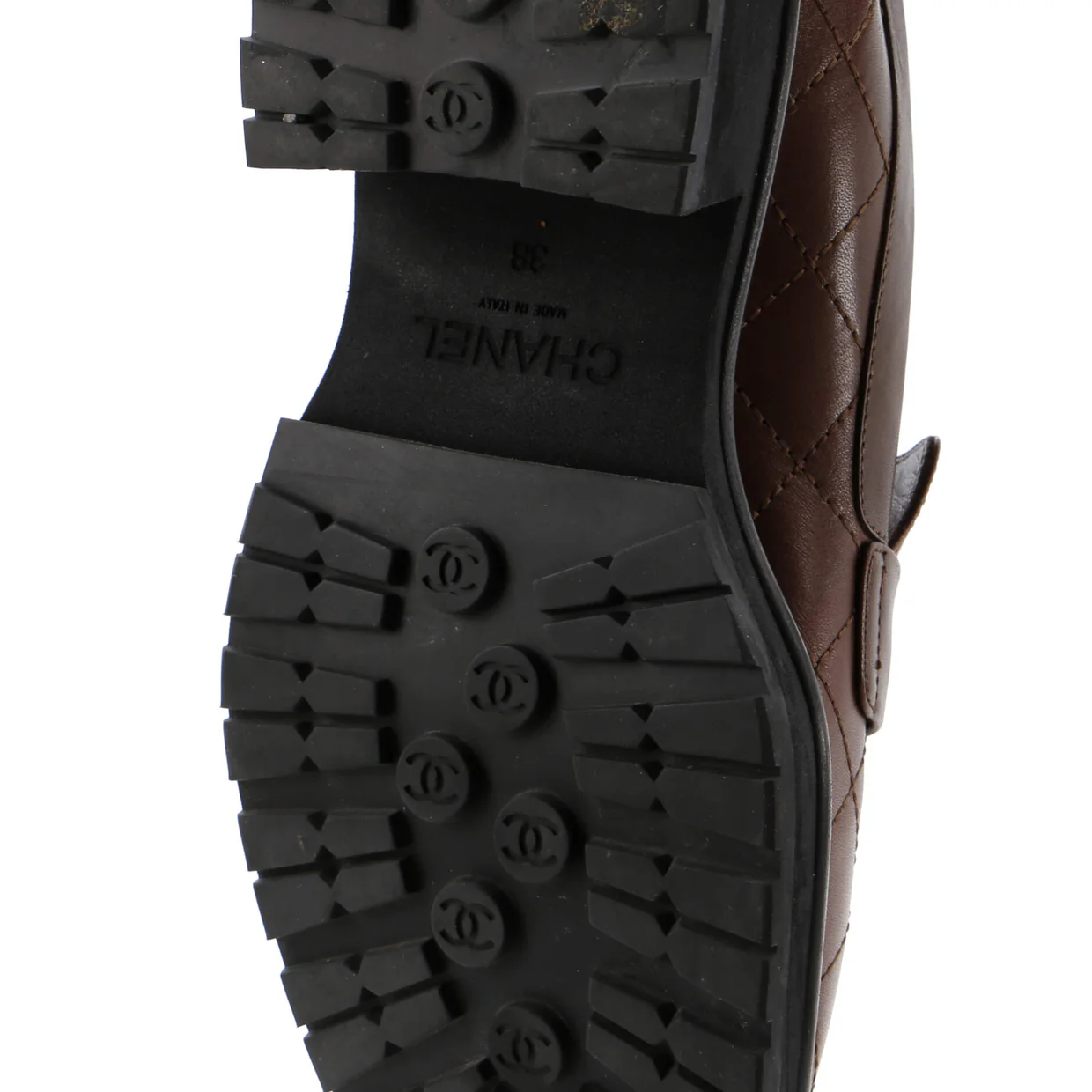 Women's CC Loafers Quilted Leather - Deep Luxury
