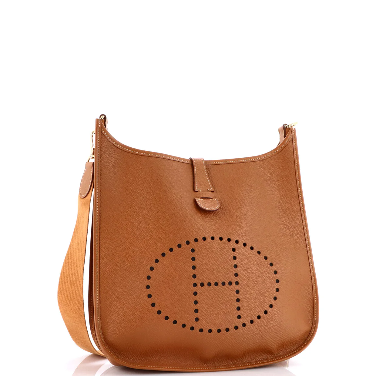 Evelyne Bag Gen I Courchevel GM - Deep Luxury