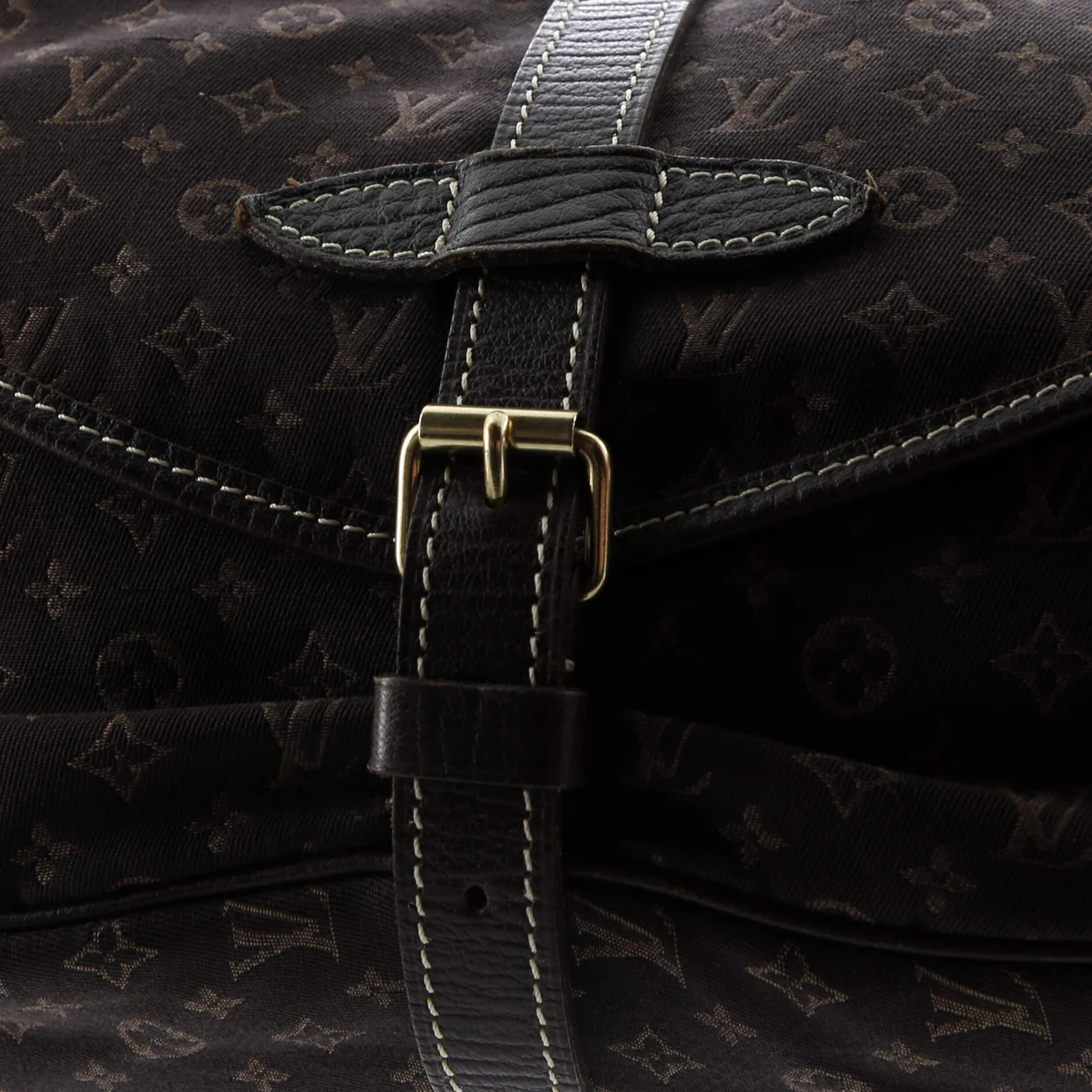 Saumur Handbag Mini Lin 30 - Deep Luxury