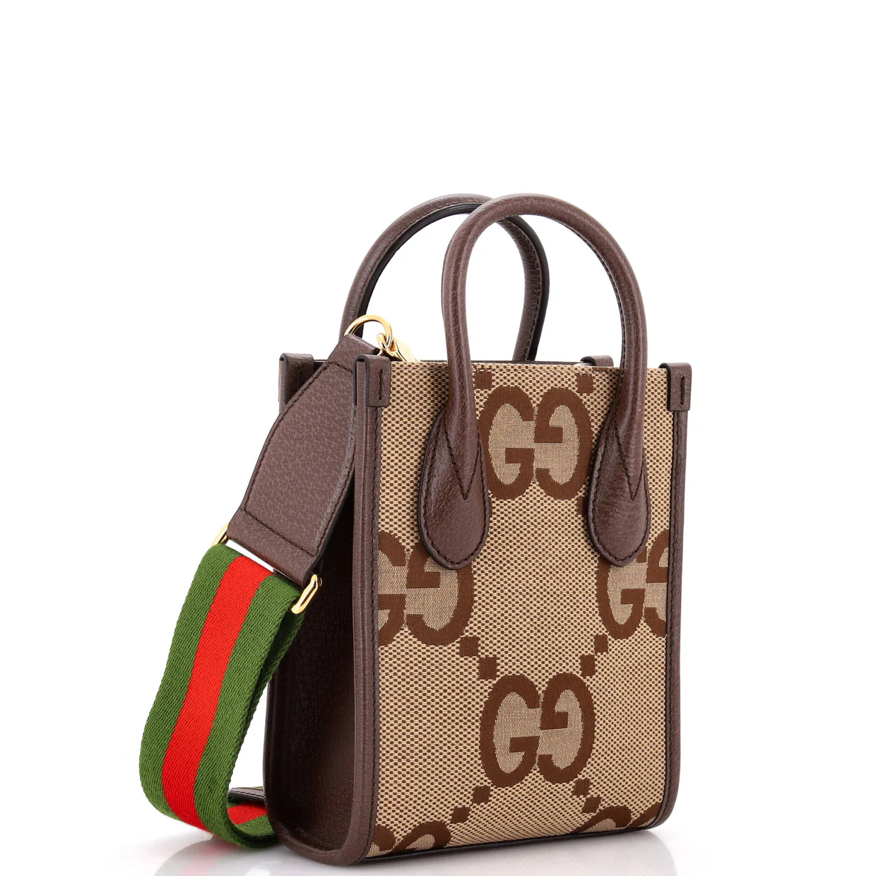 Vertical Tote Jumbo GG Canvas Mini - Deep Luxury