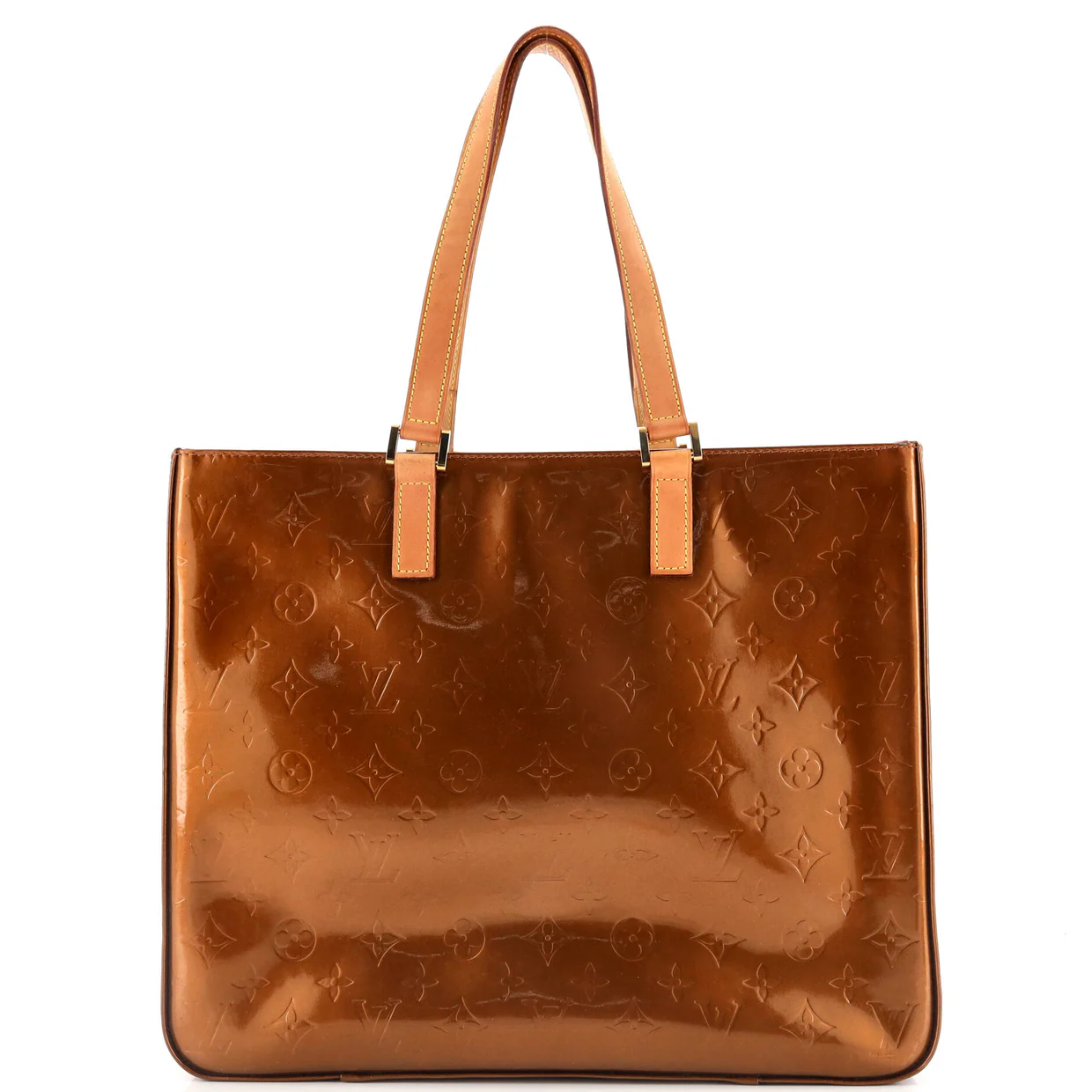 Columbus Handbag Monogram Vernis - Deep Luxury