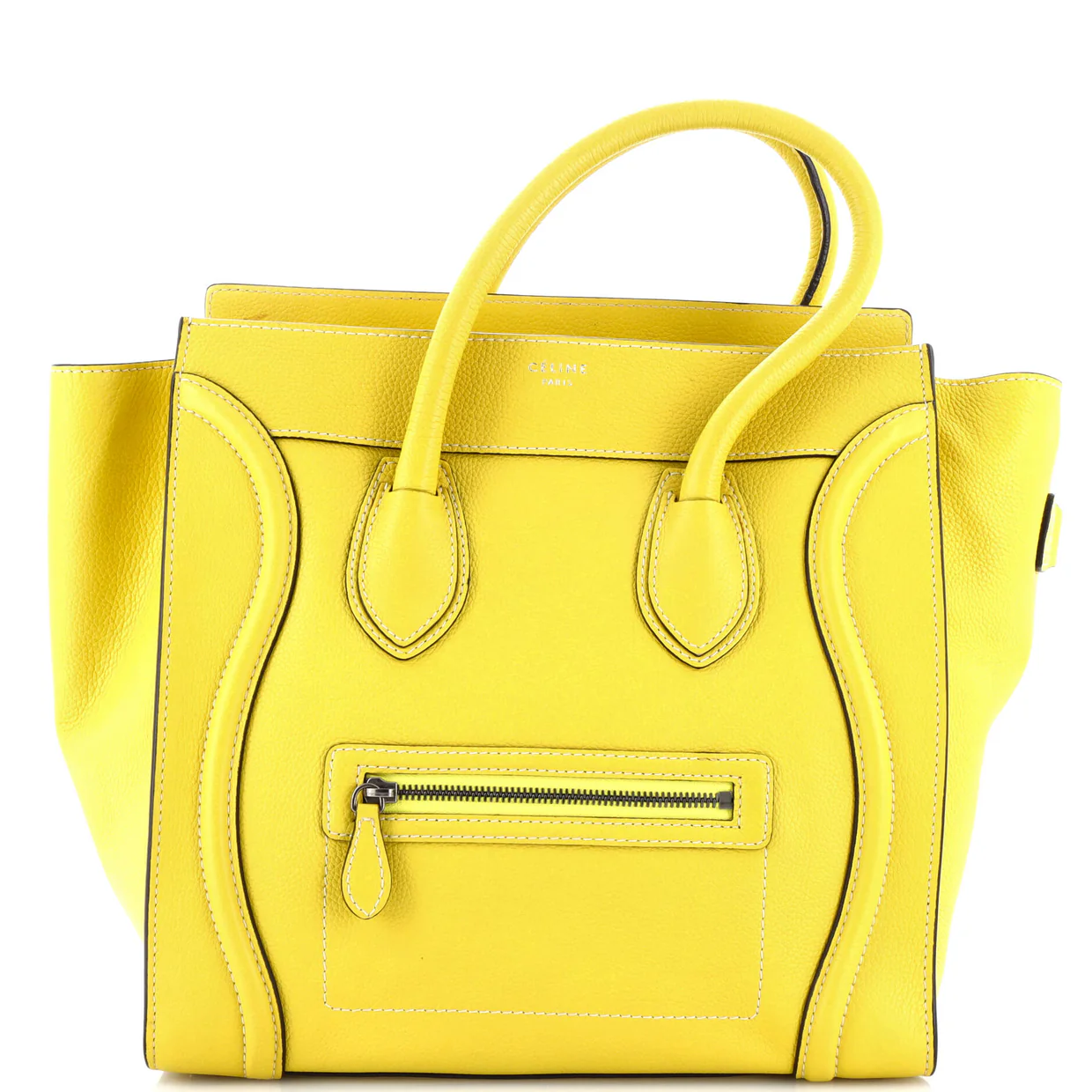 Luggage Bag Grainy Leather Mini - Deep Luxury