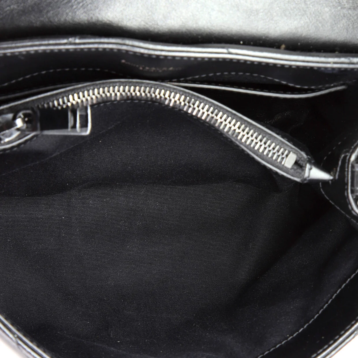 Loulou Shoulder Bag Matelasse Chevron Leather Small - Deep Luxury