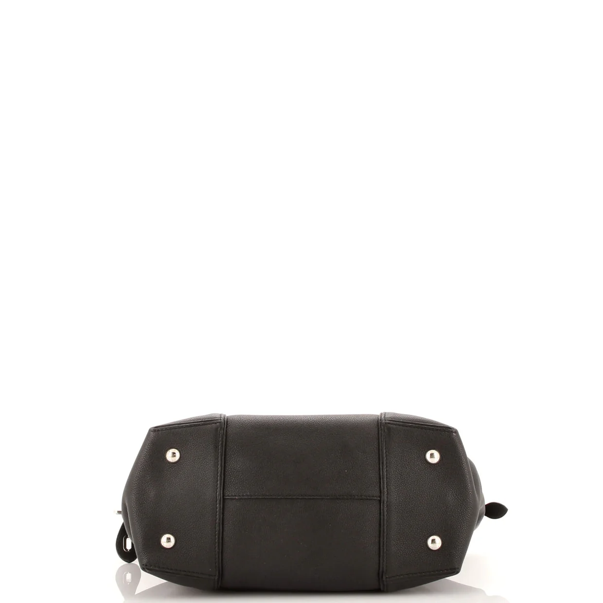 Soft Lockit Handbag Leather MM - Deep Luxury