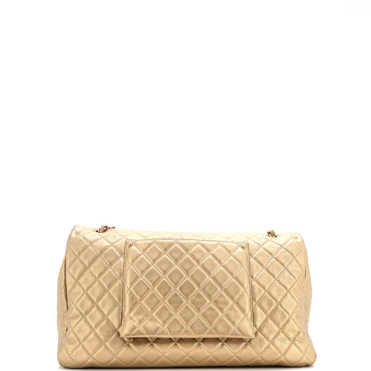 Airlines CC Flap Bag Quilted Calfskin XXL - Deep Luxury