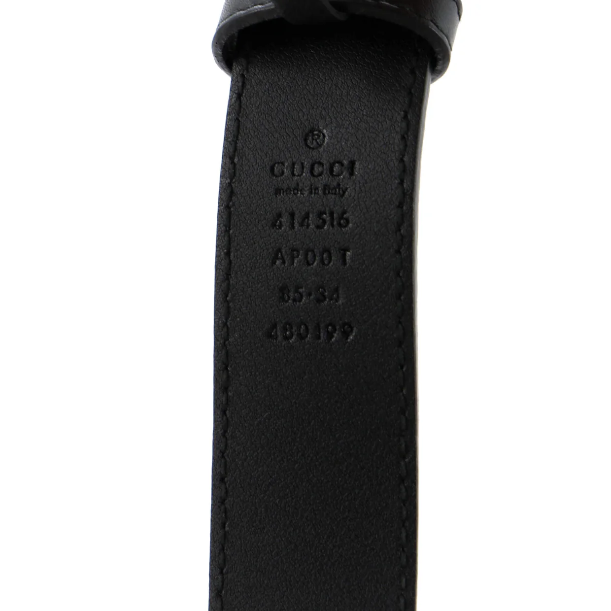 GG Marmont Belt Leather Medium 85 - Deep Luxury