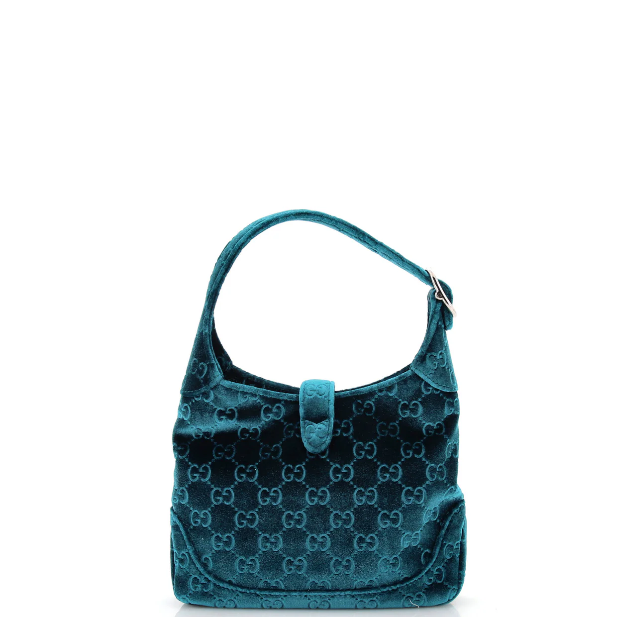 Jackie 1961 Hobo GG Velvet Small - Deep Luxury