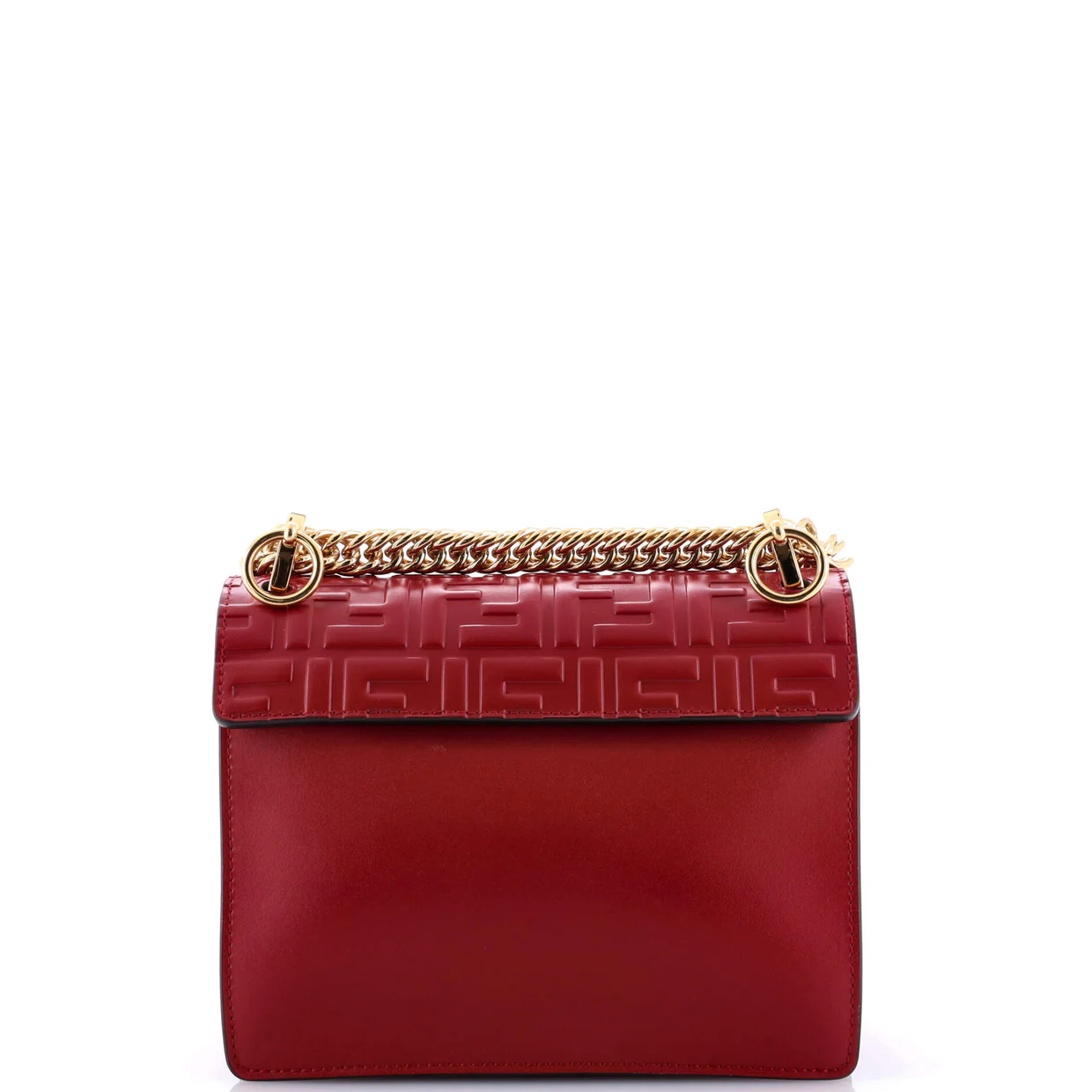 Kan I Bag Zucca Embossed Leather Small - Deep Luxury