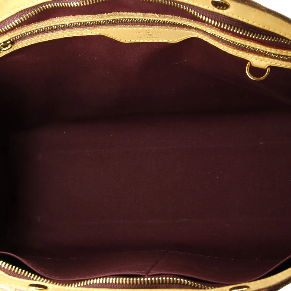 Brea Handbag Monogram Vernis GM - Deep Luxury