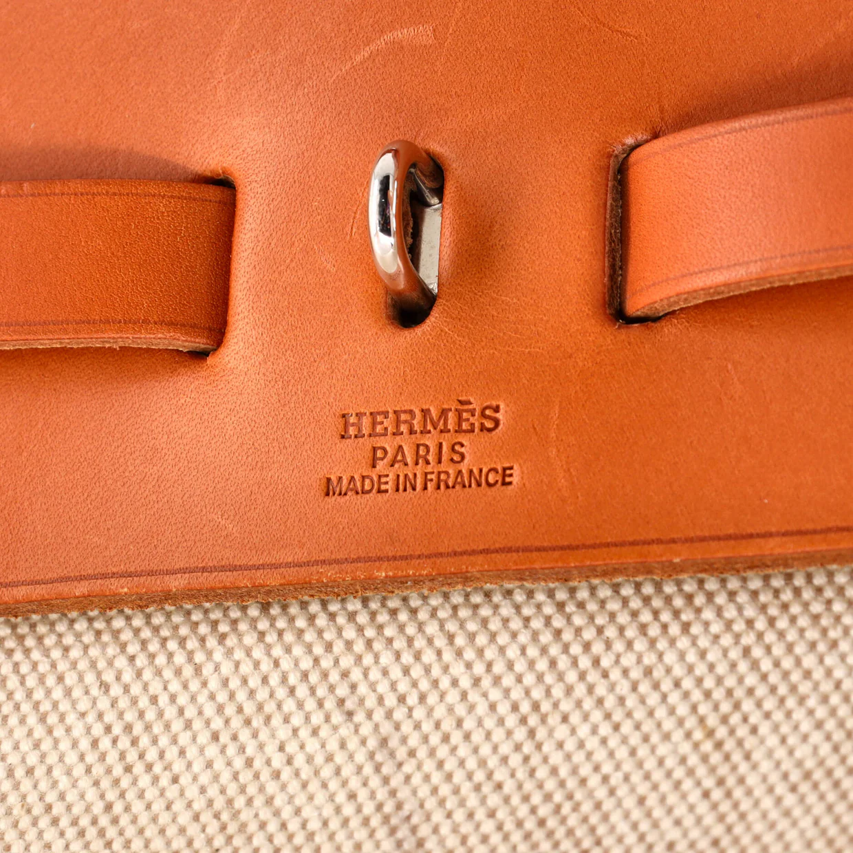 Herbag Toile and Leather MM - Deep Luxury