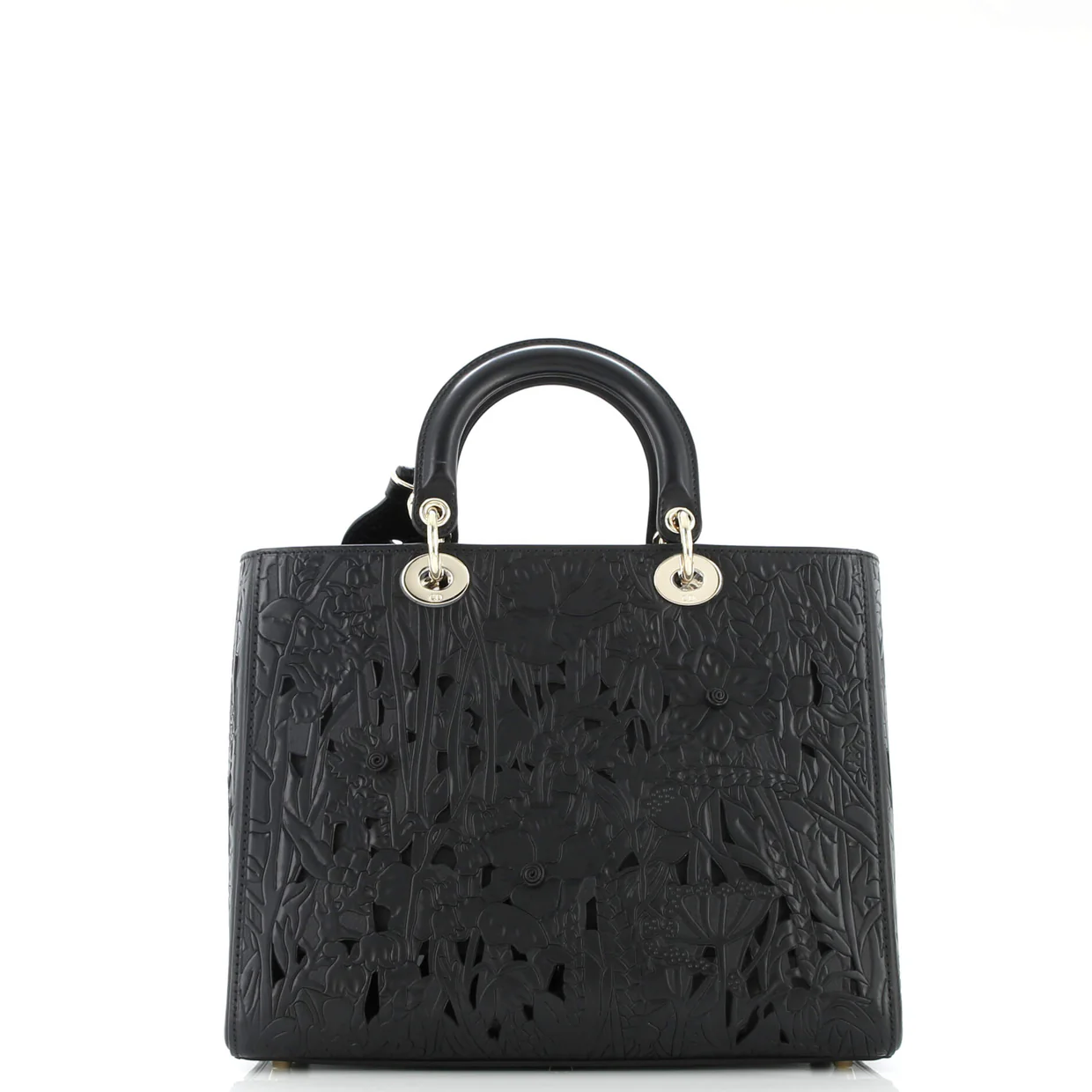 Lady Dior Bag Laser Cut Leather Large - Deep Luxury