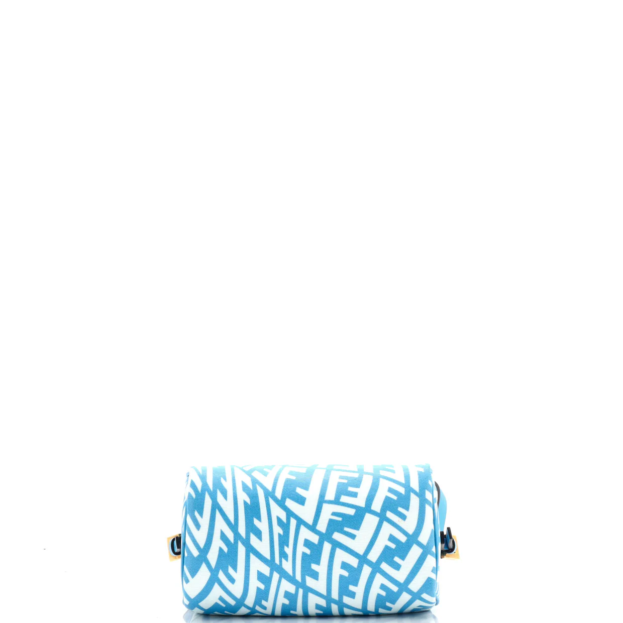 Zip Shoulder Bag Vertigo Zucca Coated Canvas Mini - Deep Luxury