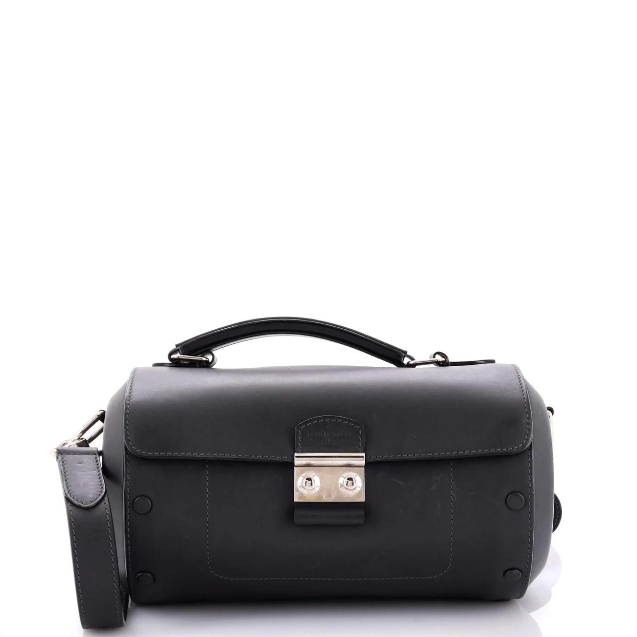 Barrel Shawl Case Bag Leather - Deep Luxury