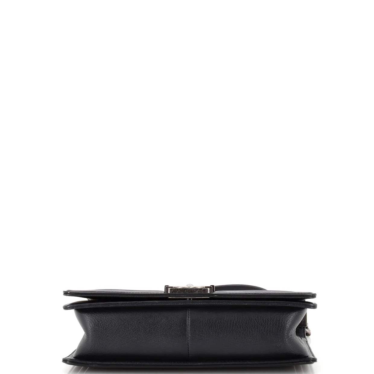 Boy Flap Bag Quilted Goatskin with Patent New Medium - Deep Luxury