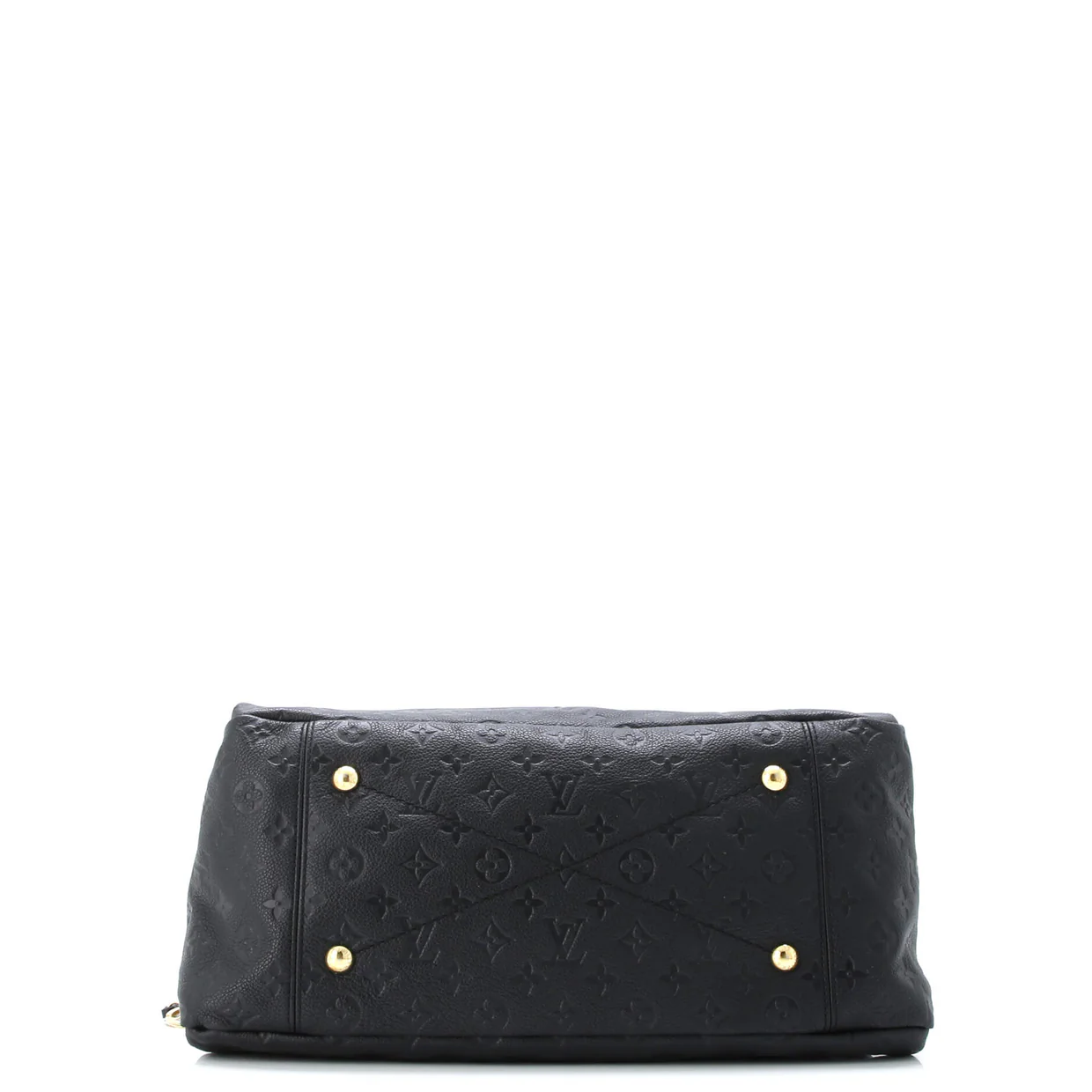 Artsy Handbag Monogram Empreinte Leather MM - Deep Luxury