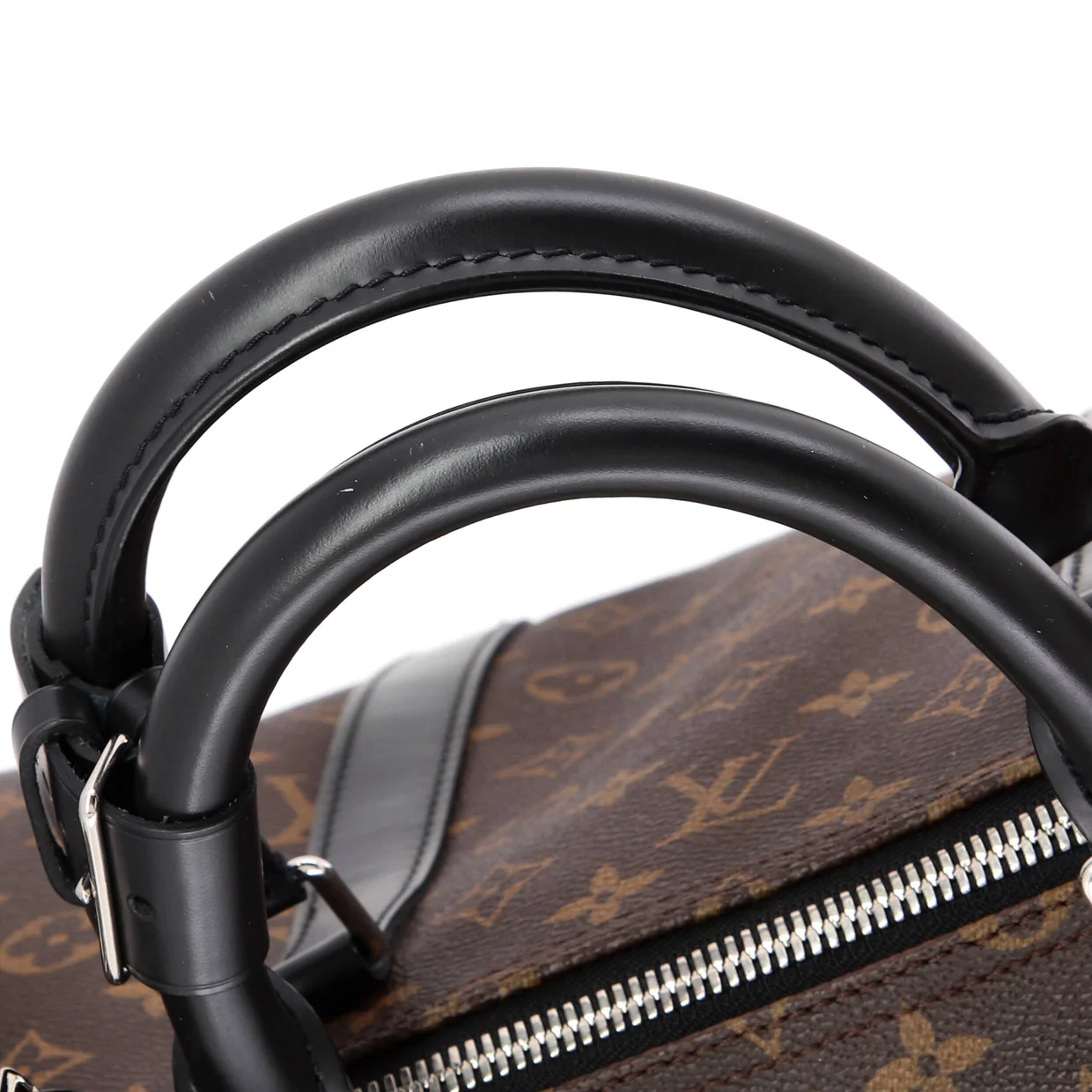 Keepall Bandouliere Bag Macassar Monogram Canvas 55 - Deep Luxury
