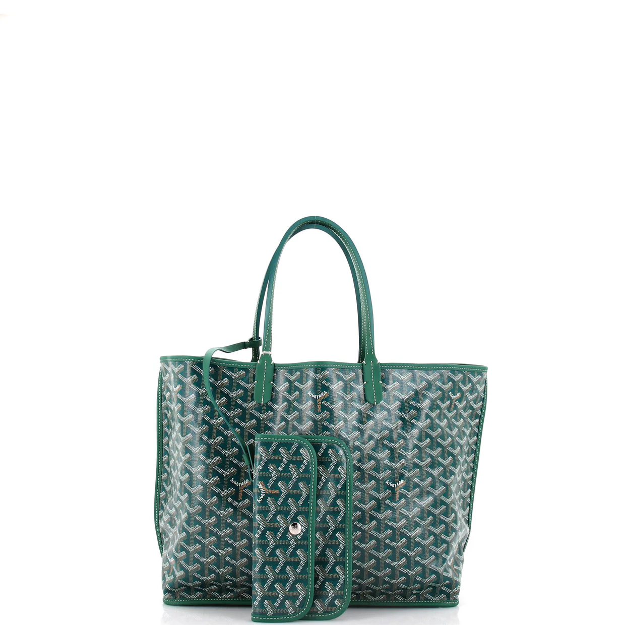 Anjou Reversible Tote Coated Canvas PM - Deep Luxury