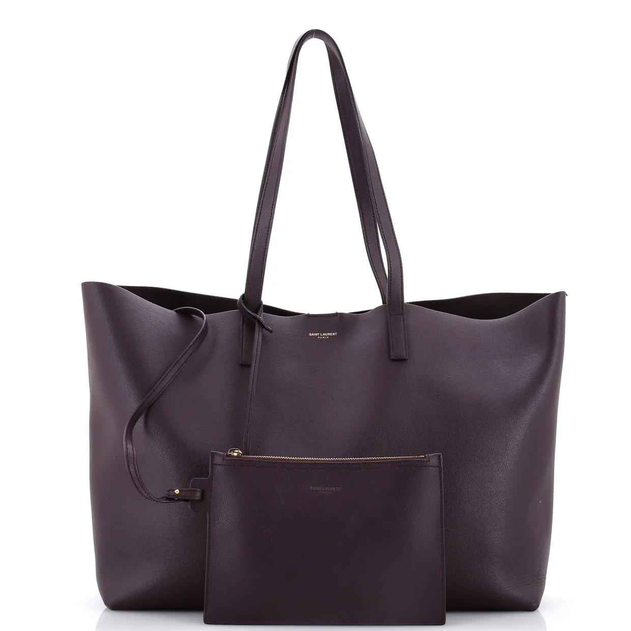Shopper Tote Leather Large - Deep Luxury