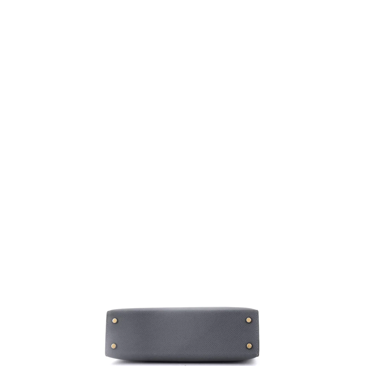 Kelly Mini II Bag Grey Epsom with Permabrass Hardware 20 - Deep Luxury