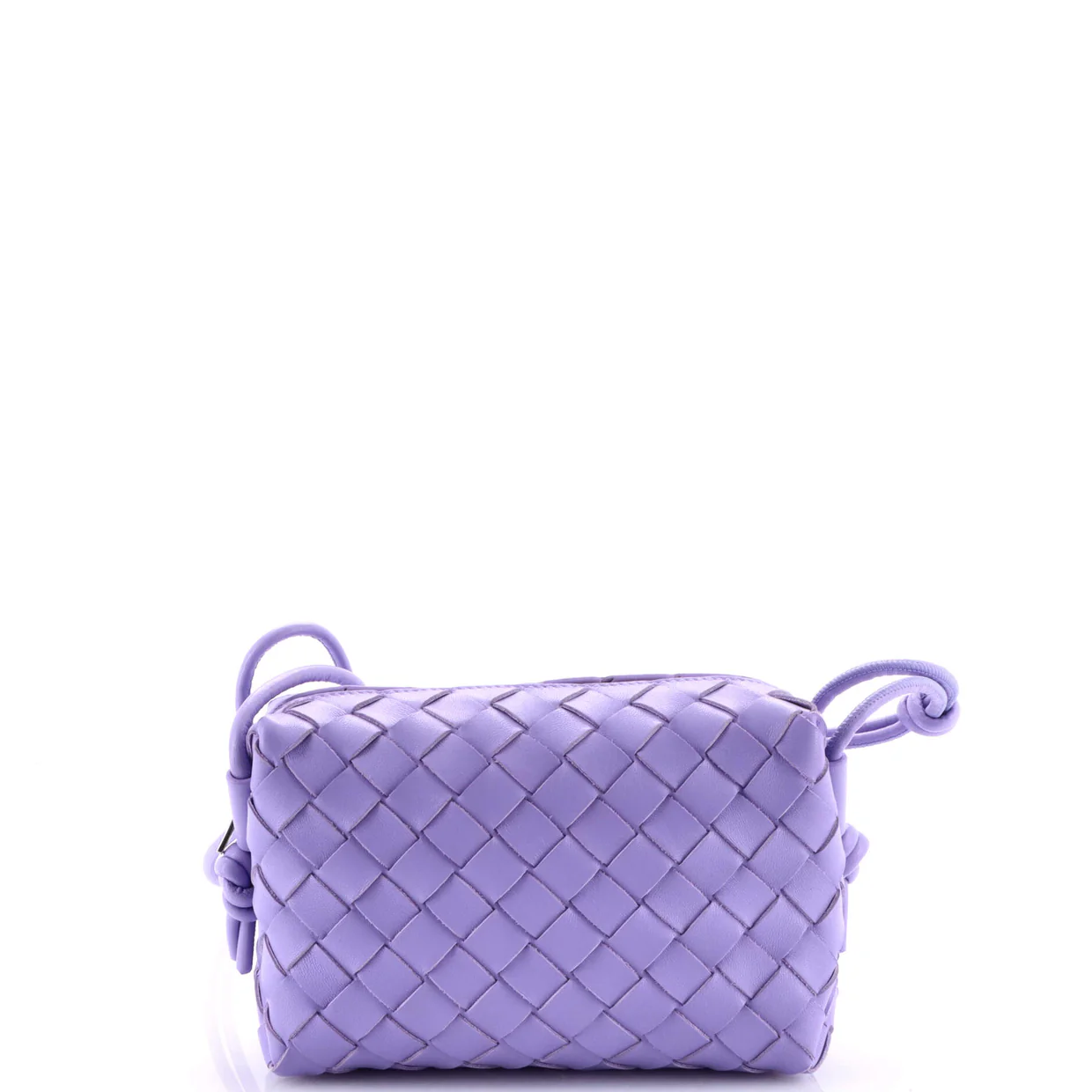 Loop Crossbody Bag Intrecciato Nappa Mini - Deep Luxury