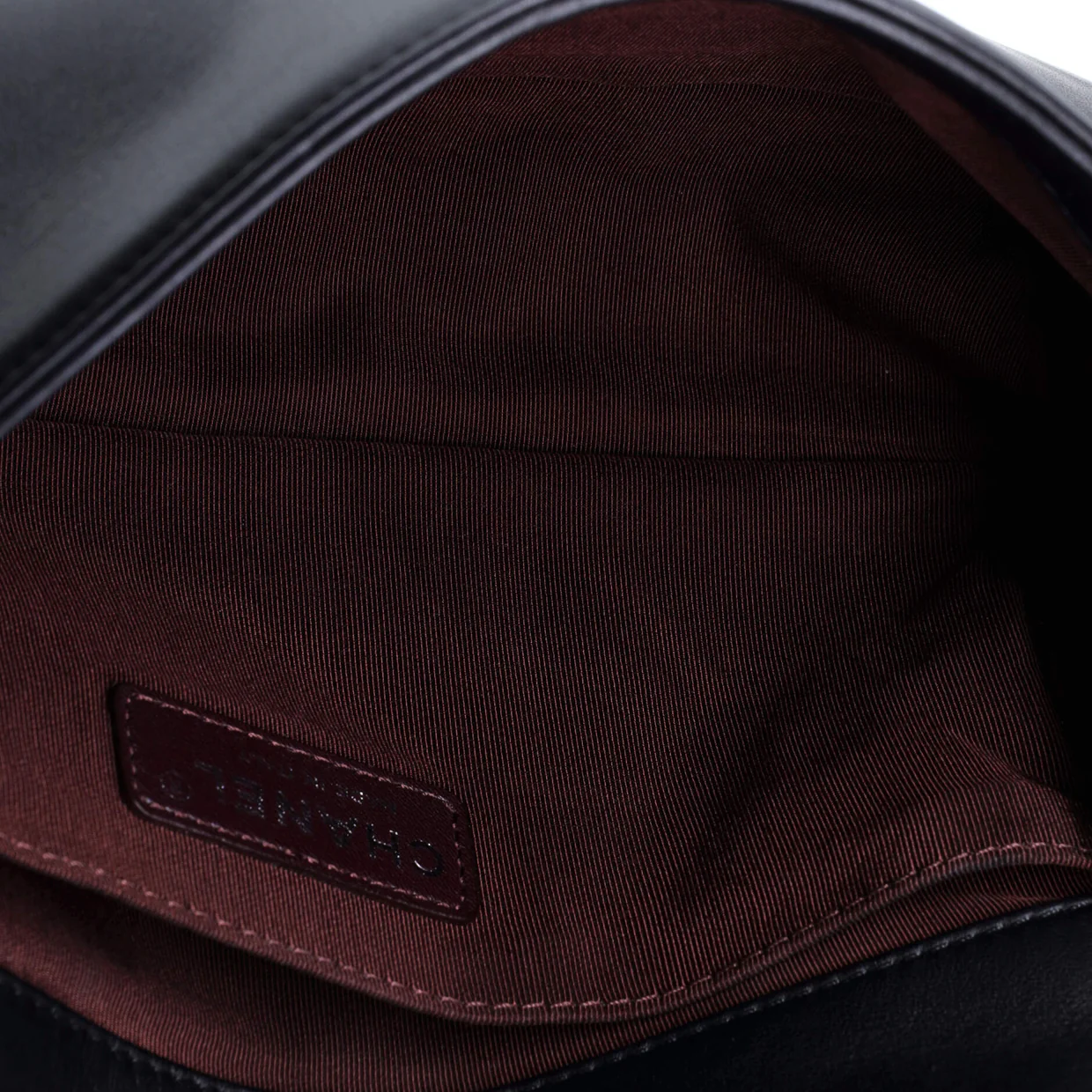 Boy Flap Bag Chevron Lambskin Old Medium - Deep Luxury