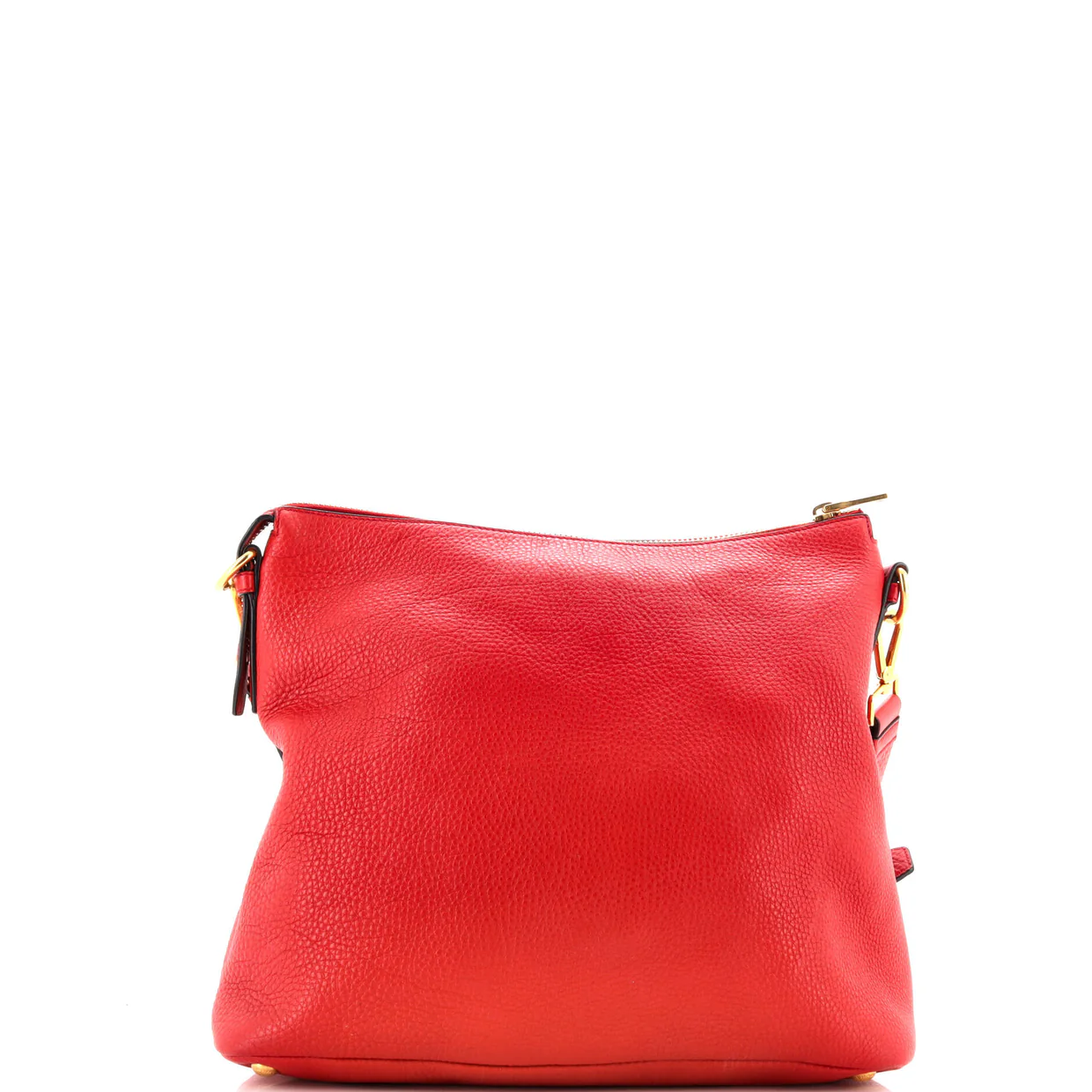 Flat Messenger Bag Vitello Daino Medium - Deep Luxury