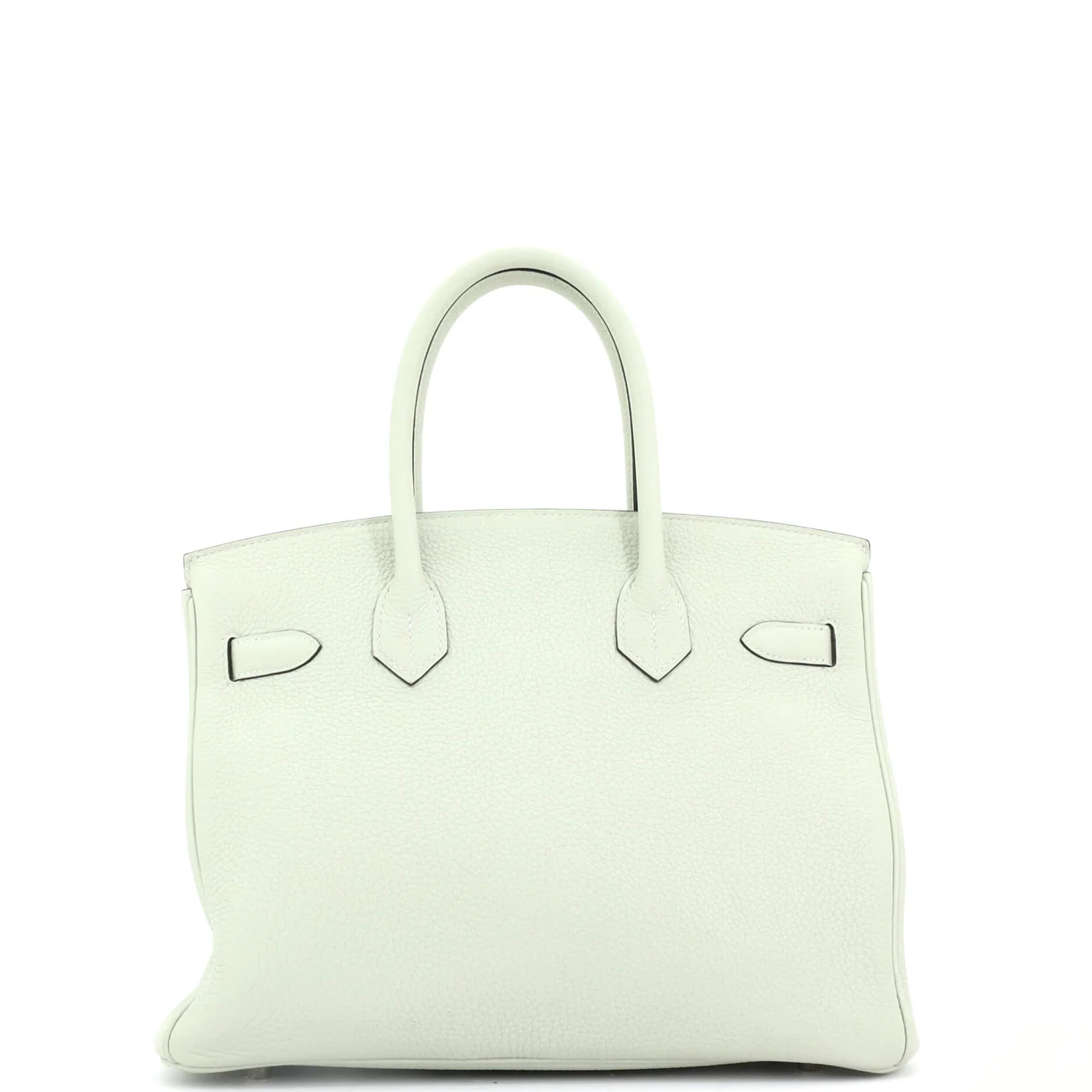 Birkin Handbag Vert Fizz Togo with Palladium Hardware 30 - Deep Luxury