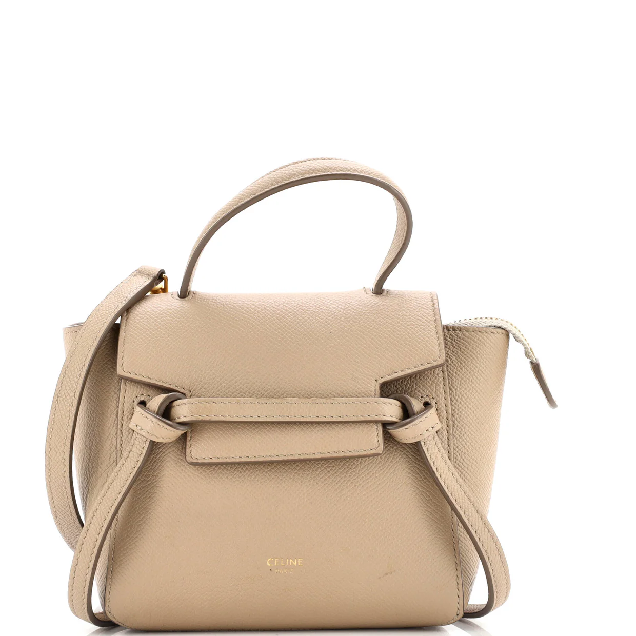 Belt Bag Textured Leather Pico - Deep Luxury