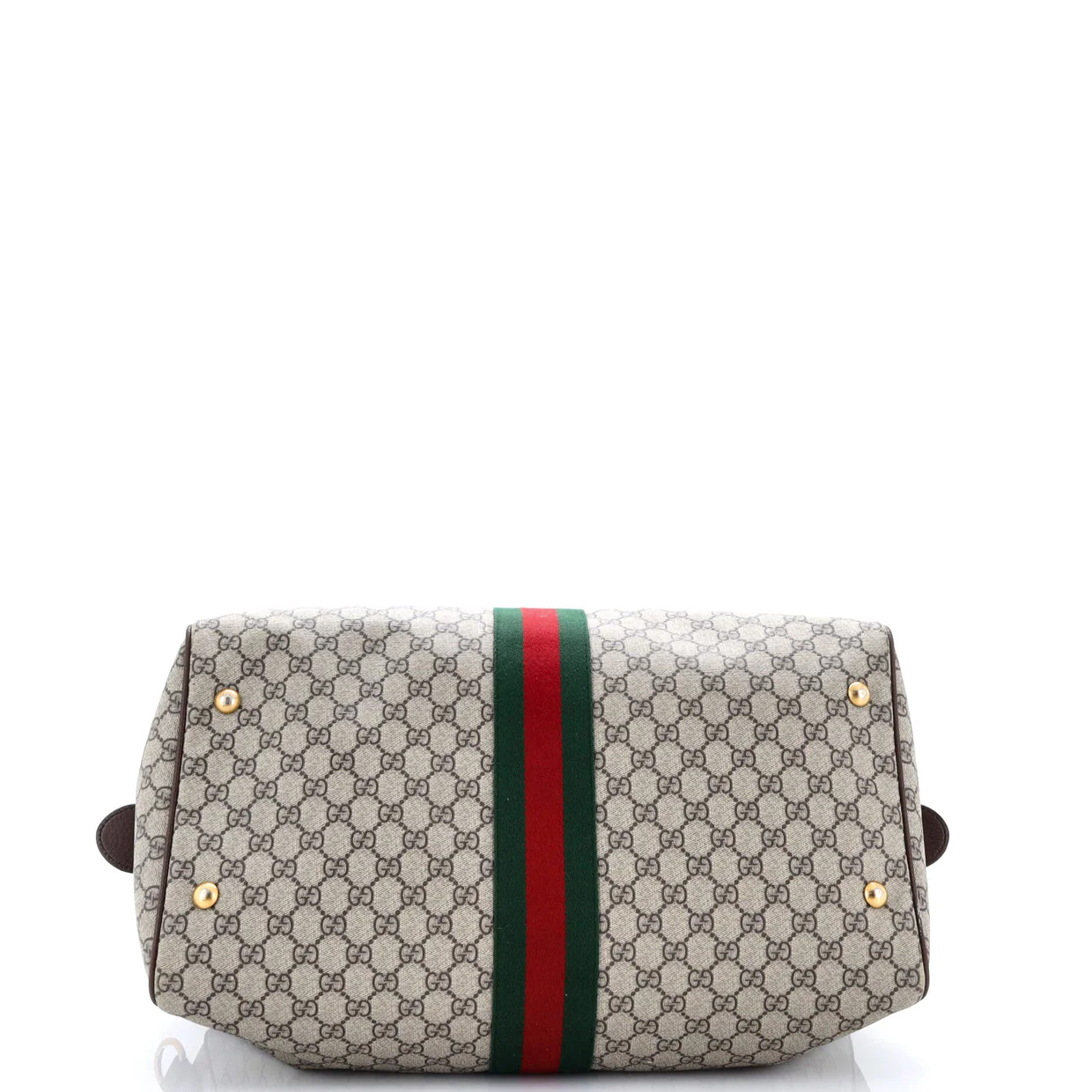 Ophidia Carry On Duffle Bag GG Coated Canvas Medium - Deep Luxury