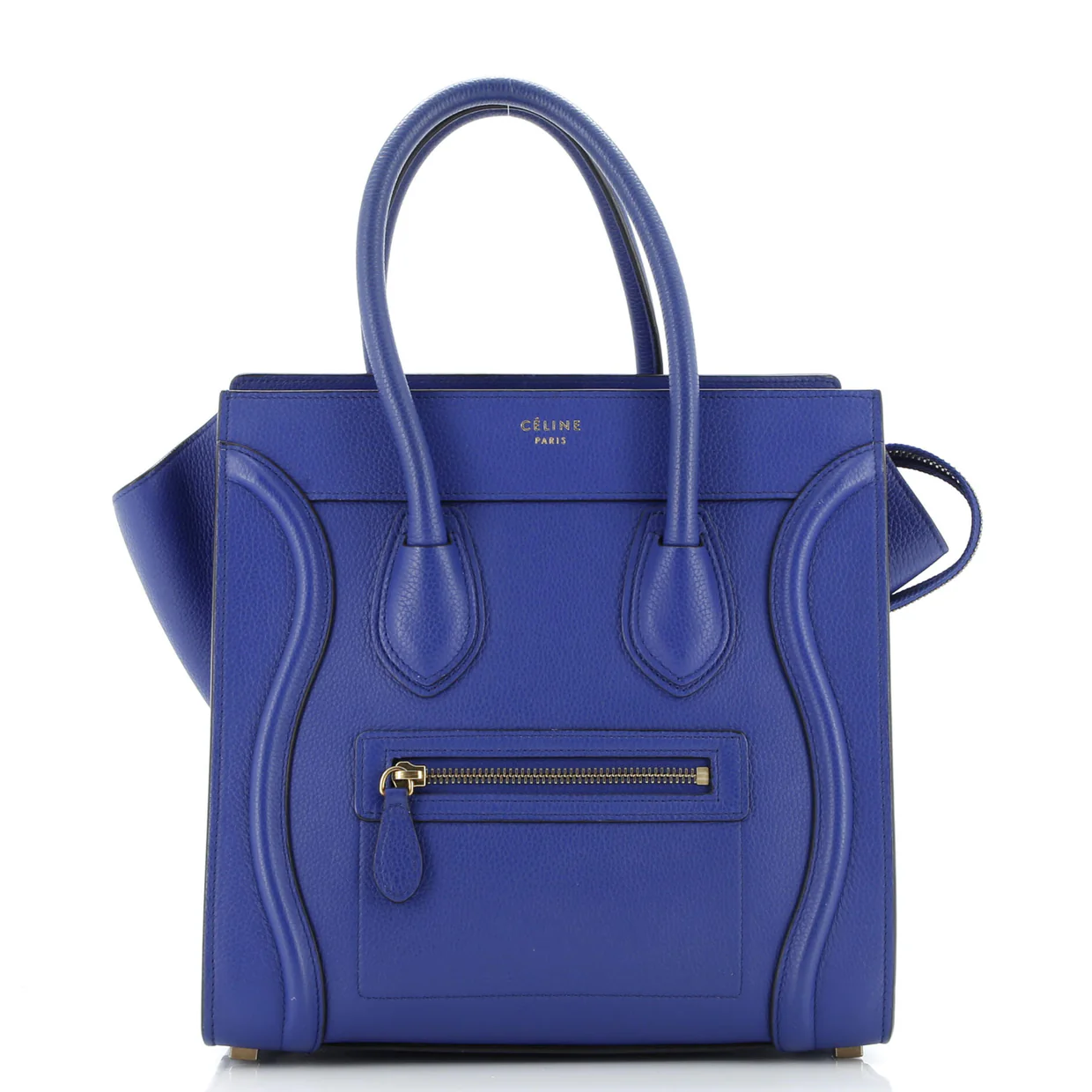 Luggage Bag Grainy Leather Micro - Deep Luxury
