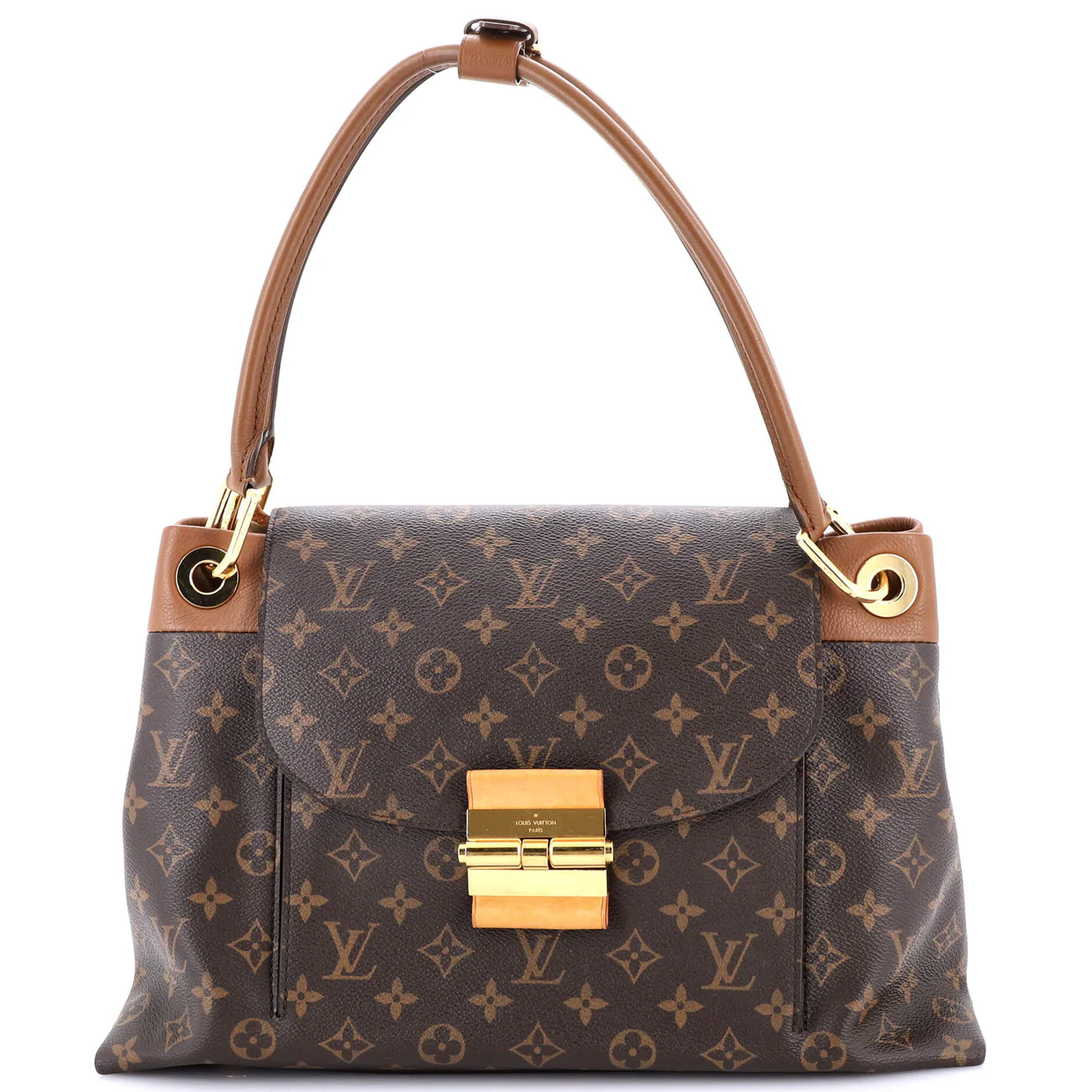 Olympe Handbag Monogram Canvas - Deep Luxury