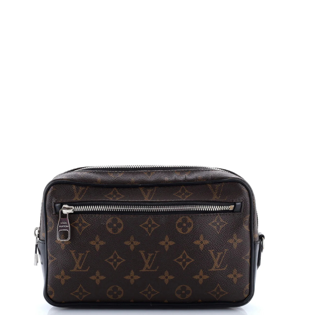 Kasai Clutch Macassar Monogram Canvas - Deep Luxury