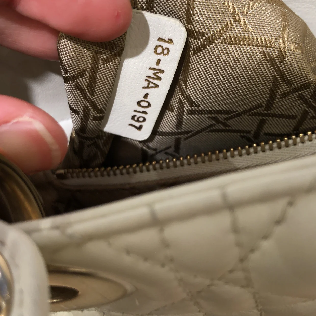 My Lady Dior Bag Cannage Quilt Lambskin - Deep Luxury