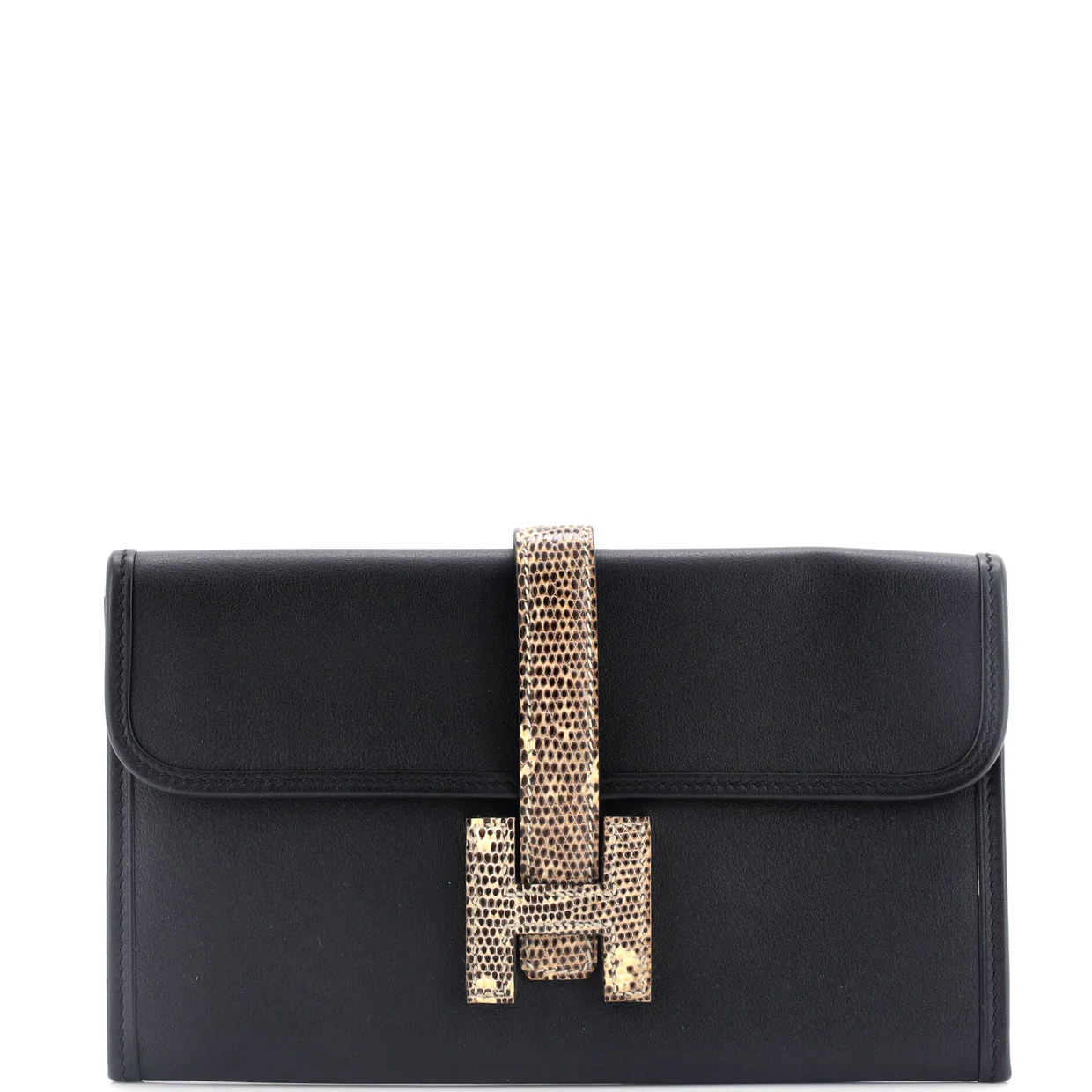 Jige Duo Clutch Swift with Lizard - Deep Luxury