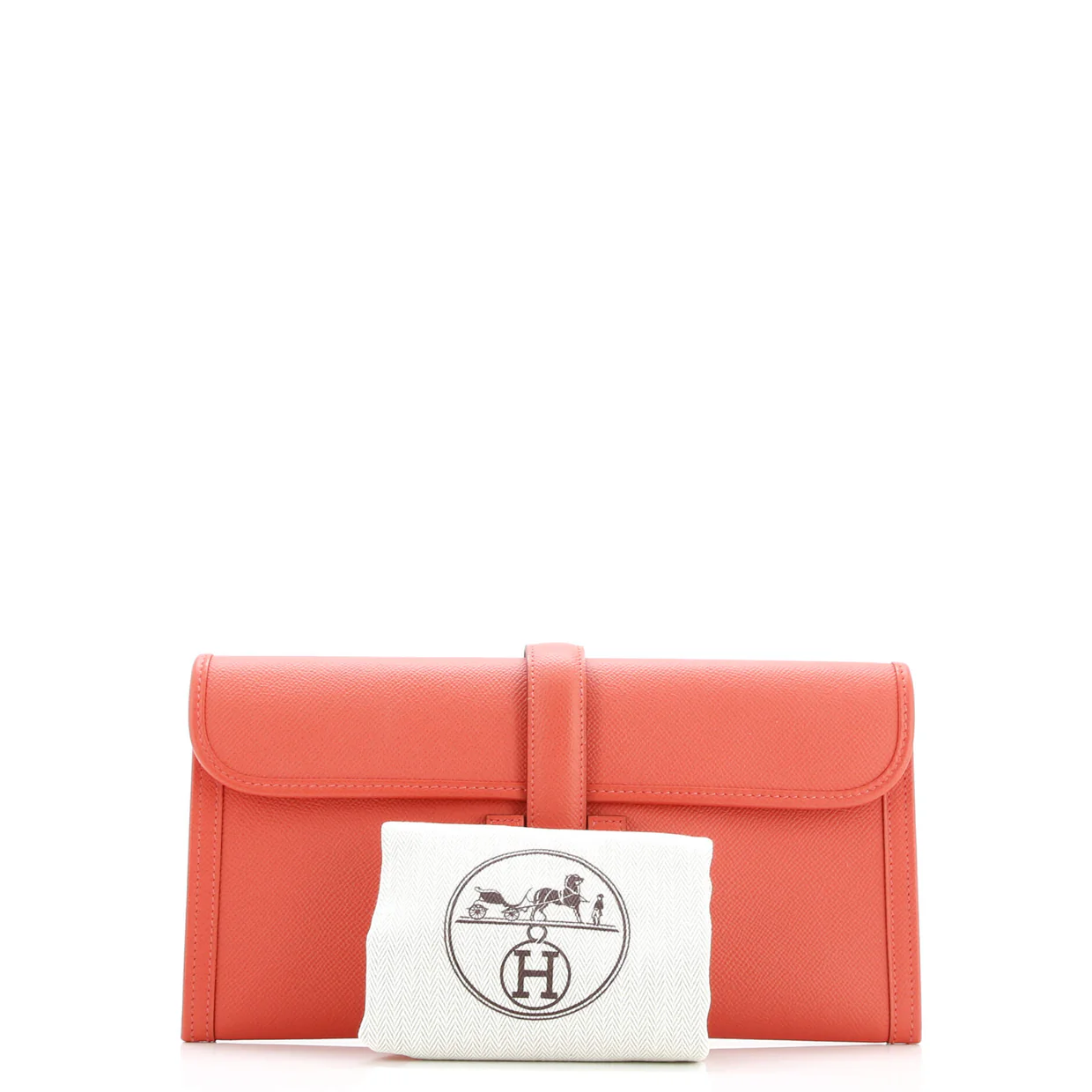 Jige Elan Clutch Epsom 29 - Deep Luxury