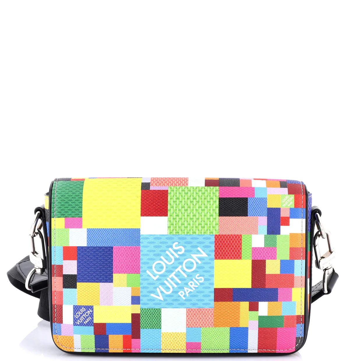 Studio Messenger Bag Limited Edition Multicolor Damier Graphite 3D - Deep Luxury