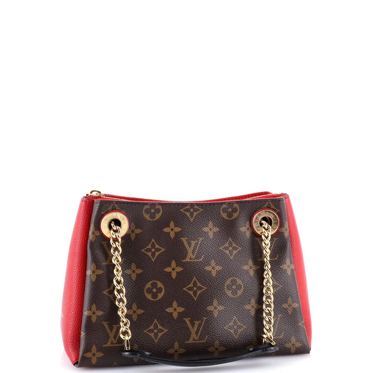 Surene Handbag Monogram Canvas with Leather BB - Deep Luxury