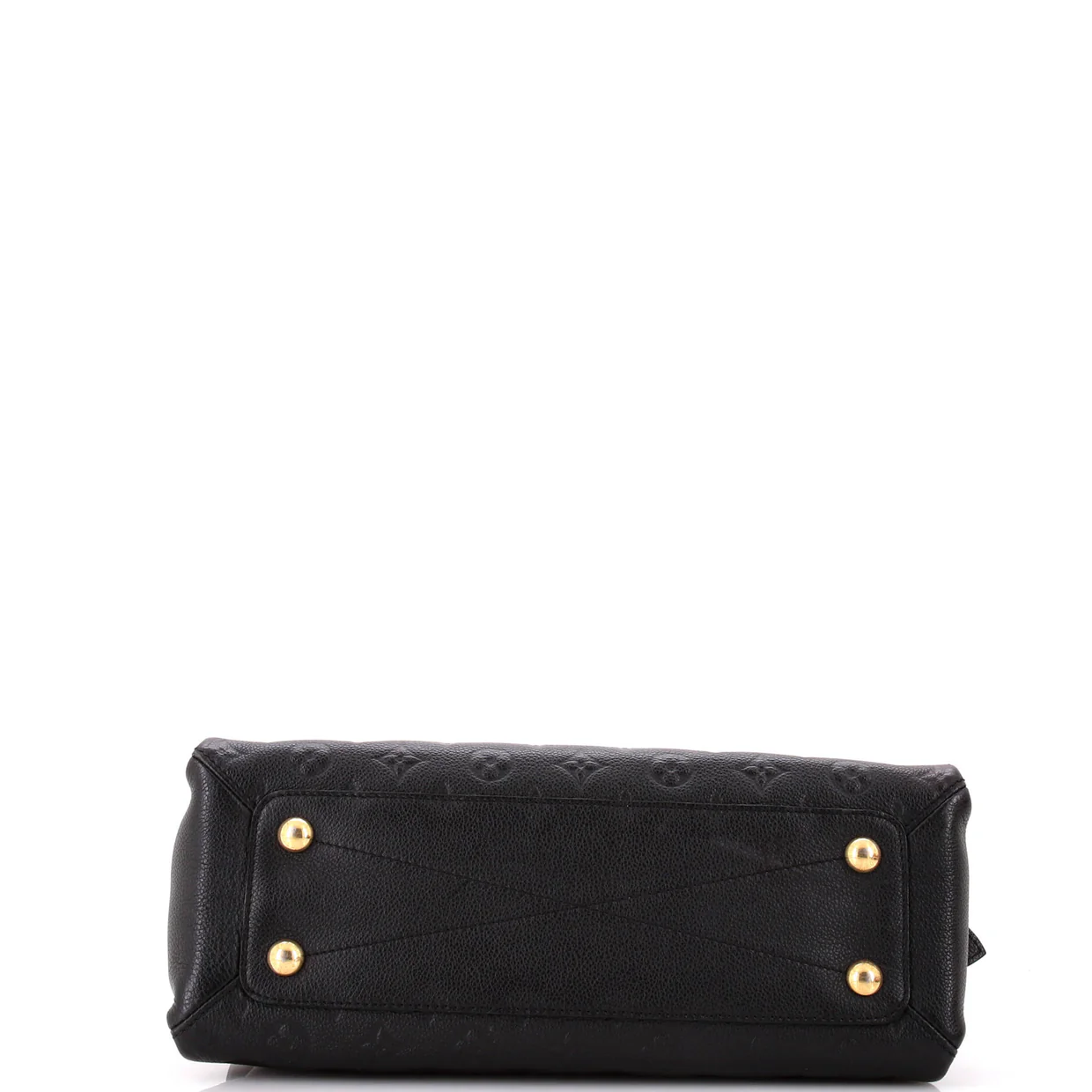 Vosges Handbag Whipstitch Monogram Empreinte Leather MM - Deep Luxury