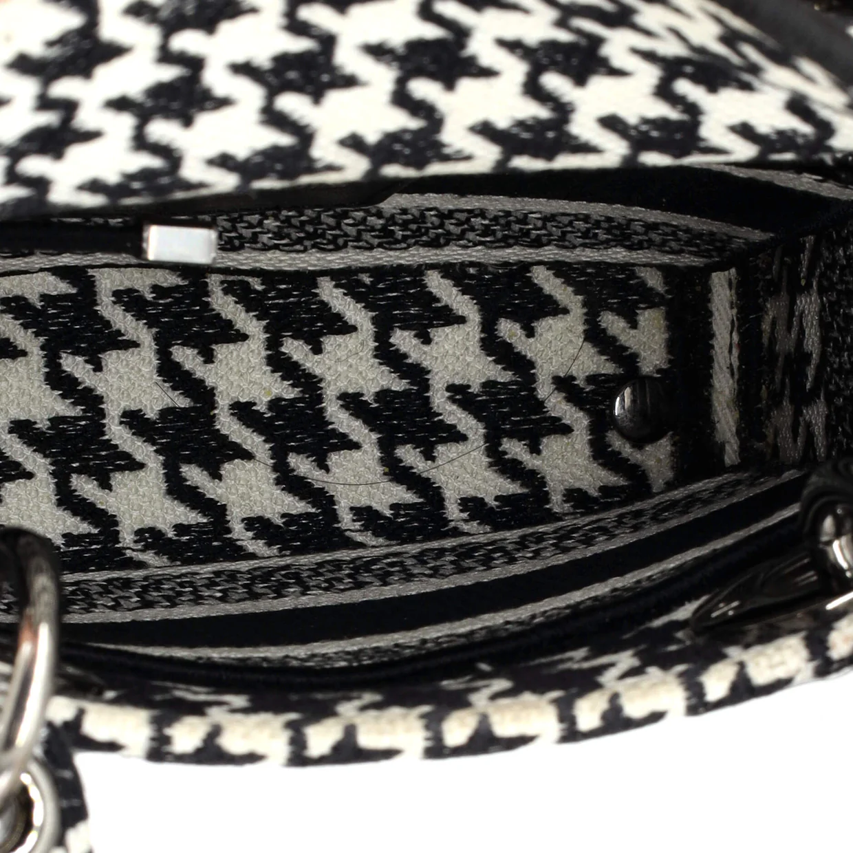 Lady D-Lite Bag Embroidered Canvas Mini - Deep Luxury