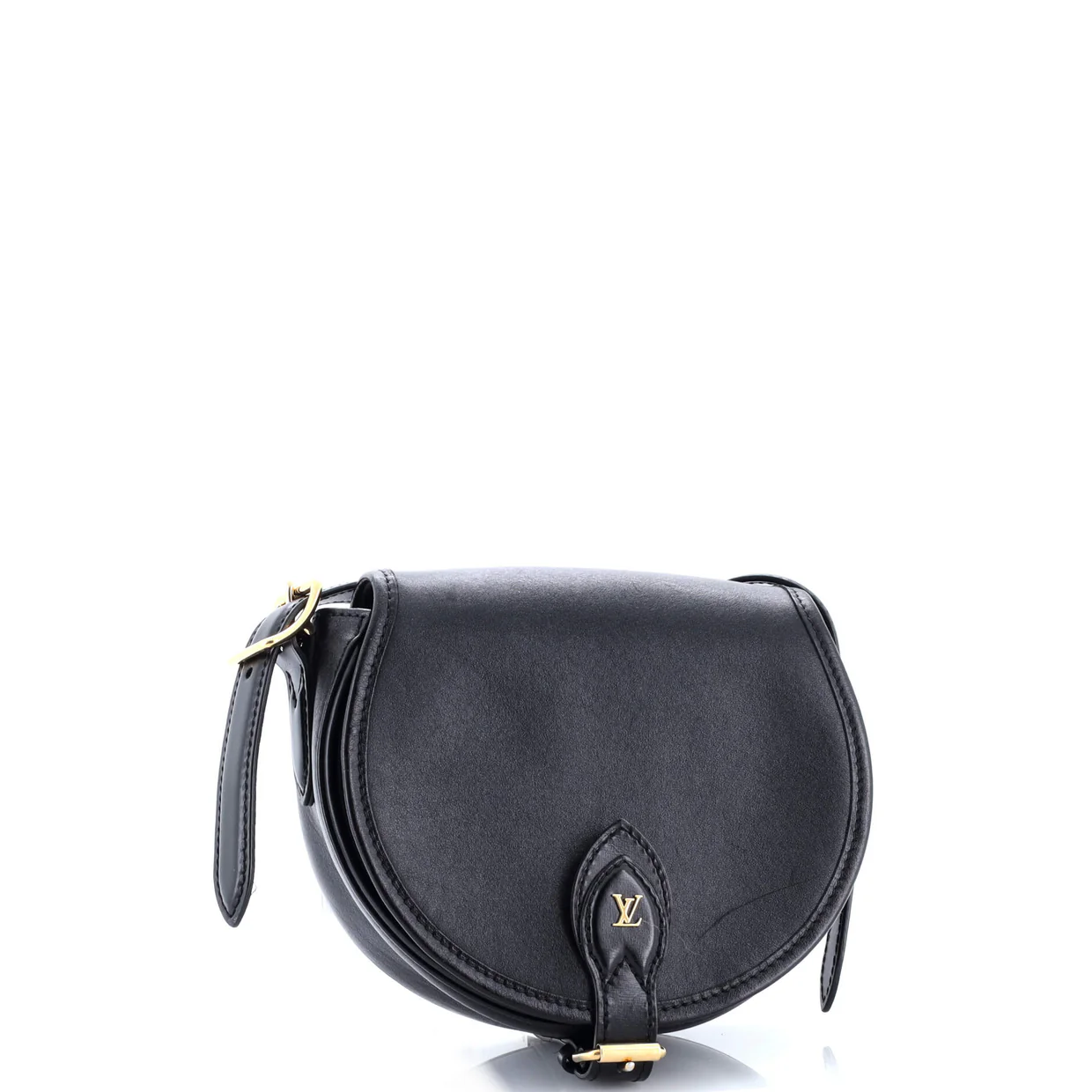 Tambourin NM Handbag Leather - Deep Luxury