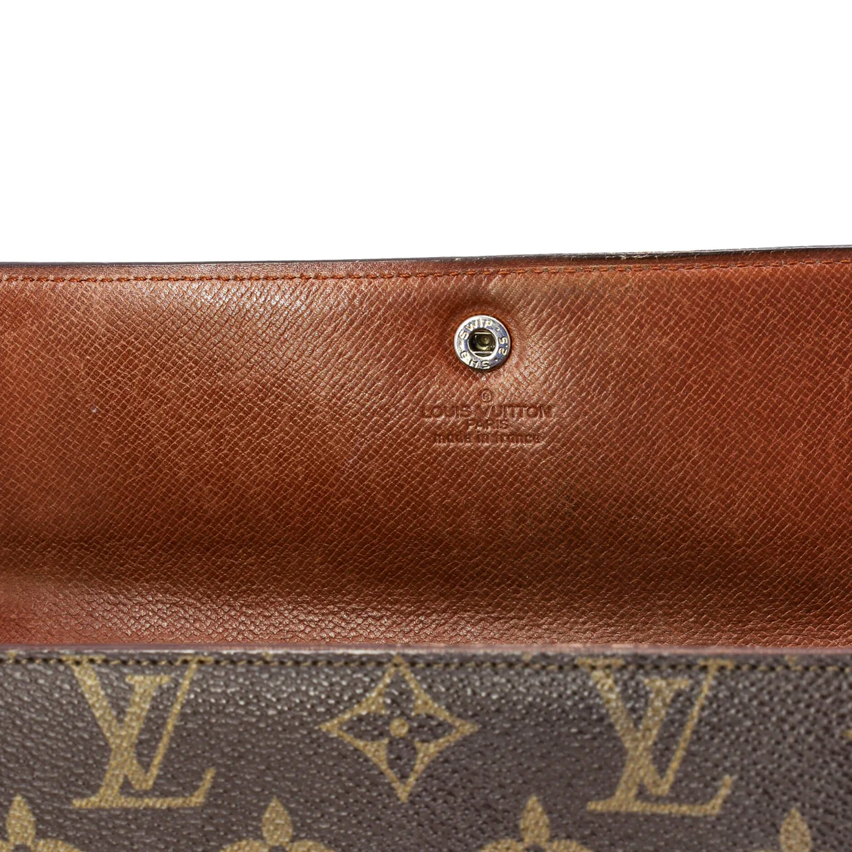 Sarah Wallet Monogram Canvas - Deep Luxury