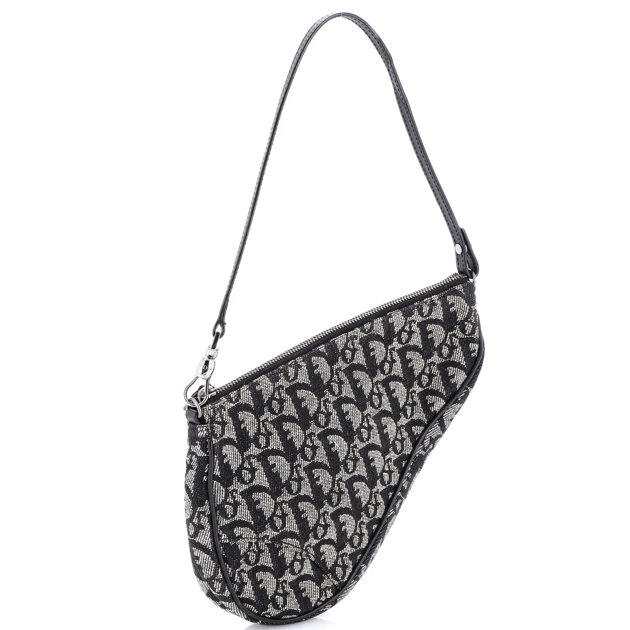 Vintage Saddle Bag Diorissimo Canvas Mini - Deep Luxury