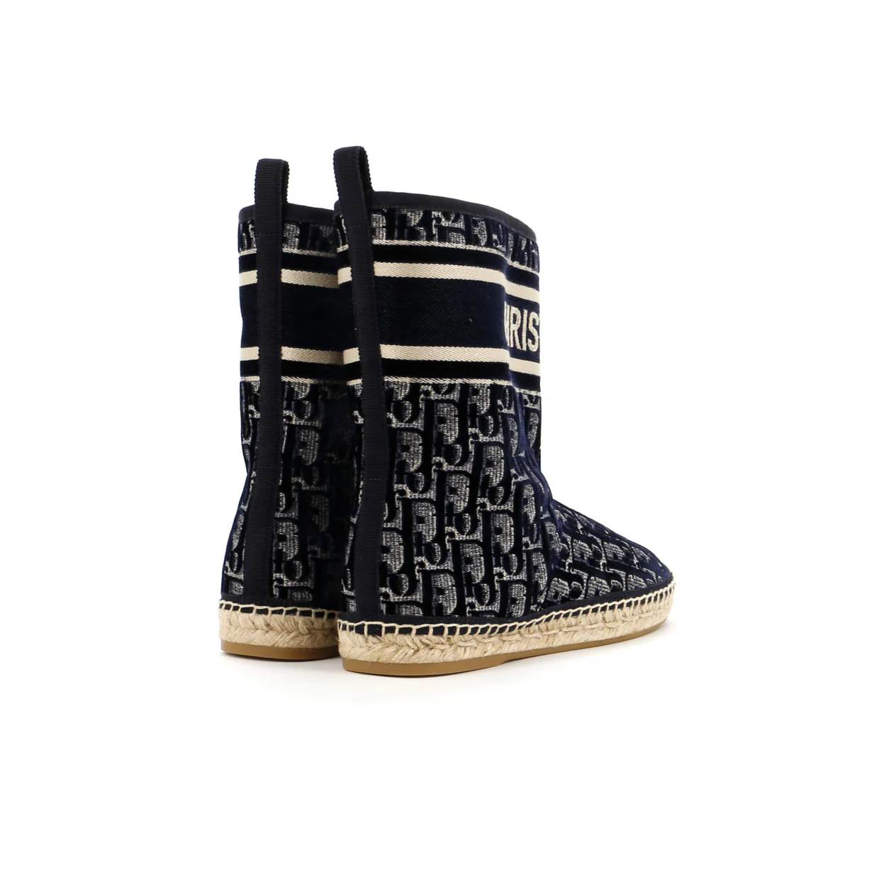Women's Granville Espadrille Boots Velvet Oblique - Deep Luxury