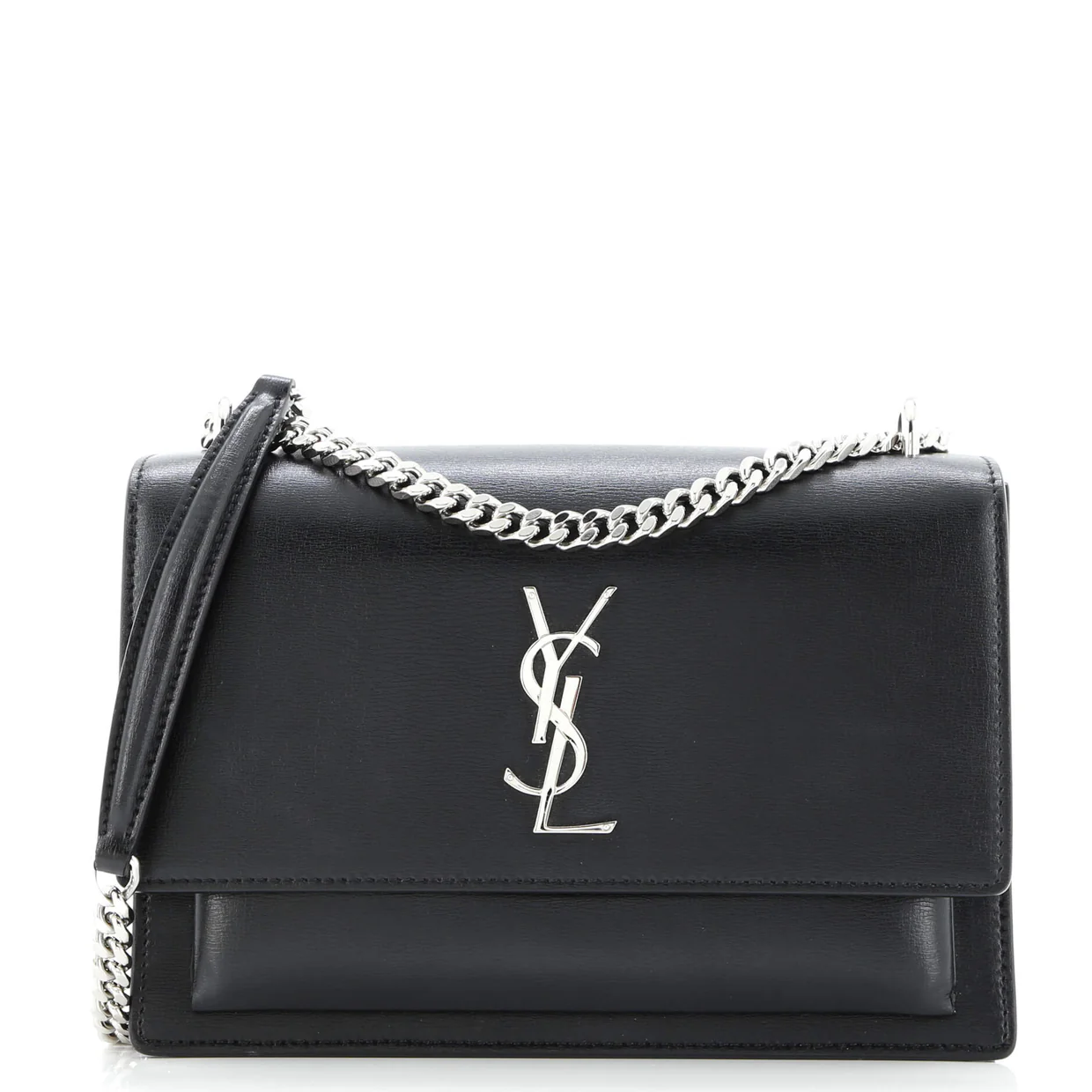 Sunset Crossbody Bag Leather Medium - Deep Luxury