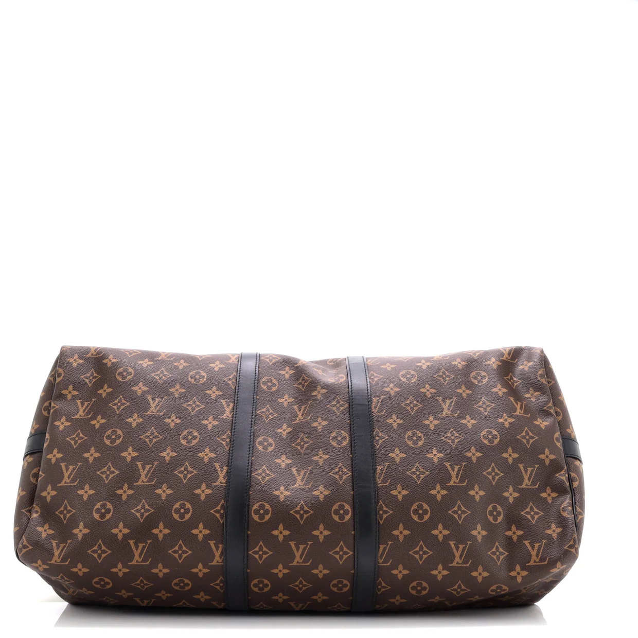 Keepall Bandouliere Bag Macassar Monogram Canvas 55 - Deep Luxury